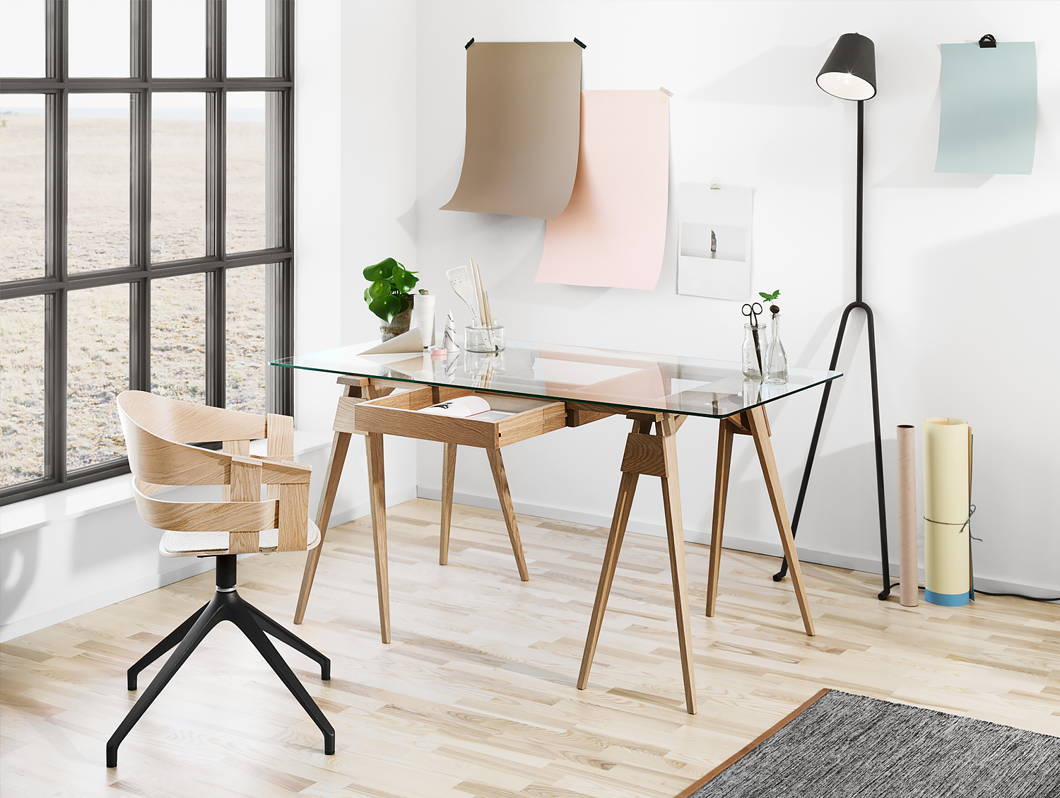 デザイン ハウス ストックホルム · モダンなスカンジナビアン デザイン