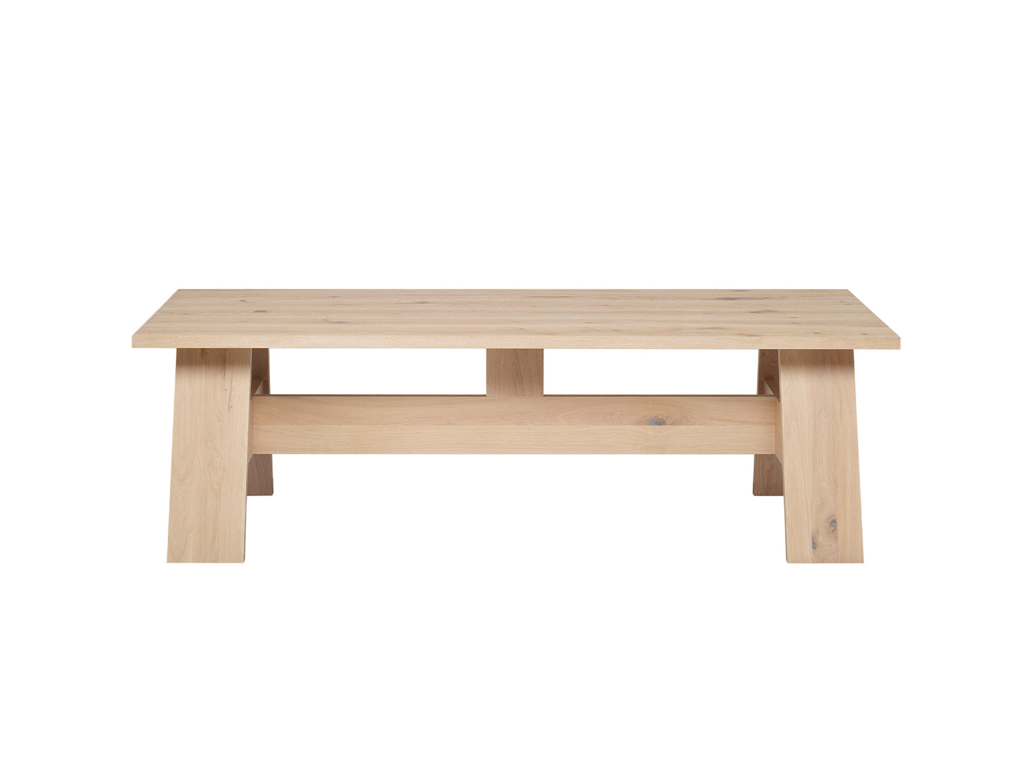 Fayland Table by e15 - White pigmented lacquered