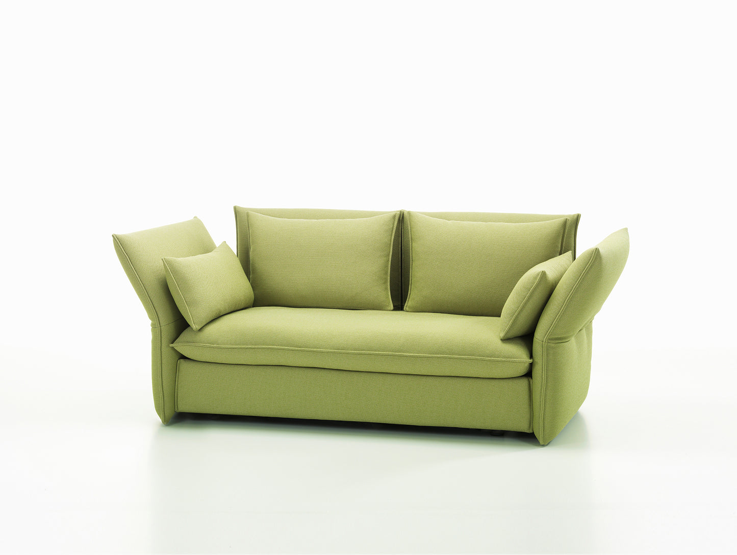 Mariposa 2-Seater Sofa by Vitra - Credo 14 Sand Avocado (F120)