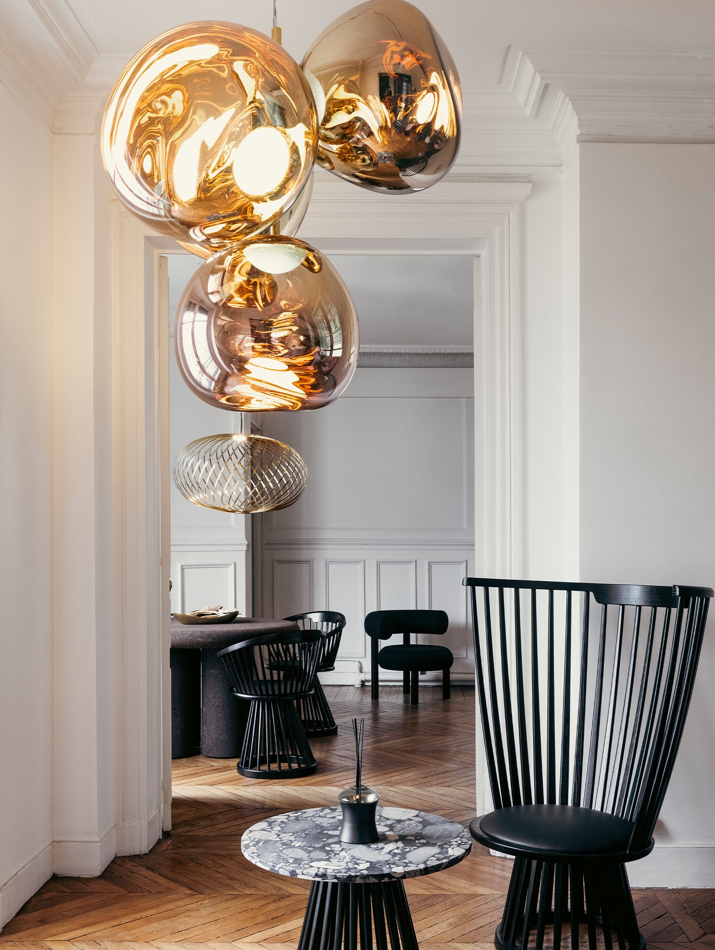 Melt LED Chandelier by Tom Dixon