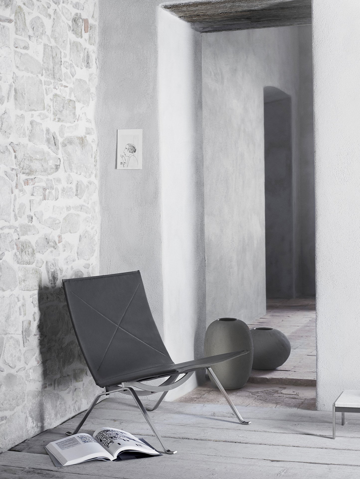 PK22 Lounge Chair - Leather