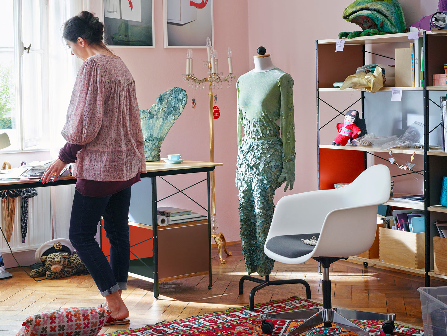 Eames Storage Unit ESU, Shelf by Vitra - 4 HU