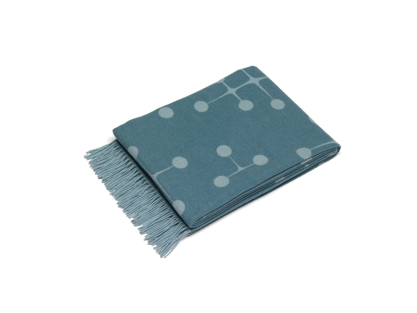 Eames Wool Blanket by Vitra - Light Blue