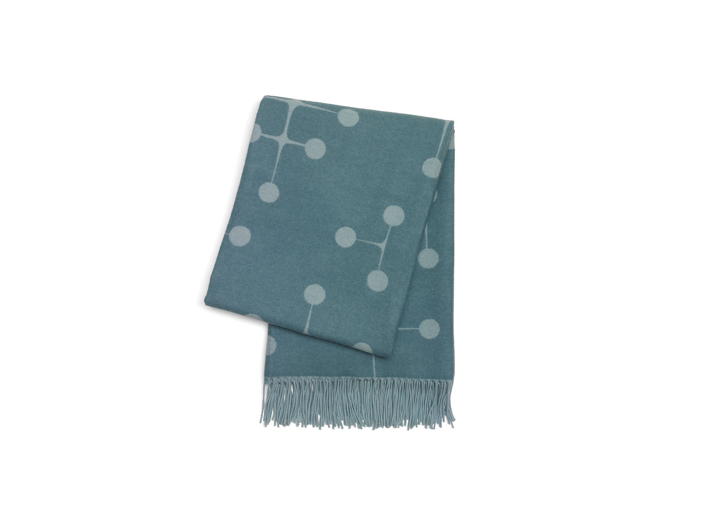 Eames Wool Blanket by Vitra - Light Blue