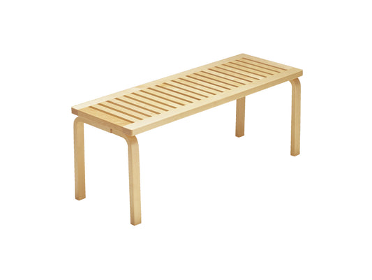 Bench 153 by Artek - Size A (Length: 112.5 cm) / Natural Lacquered Birch 153