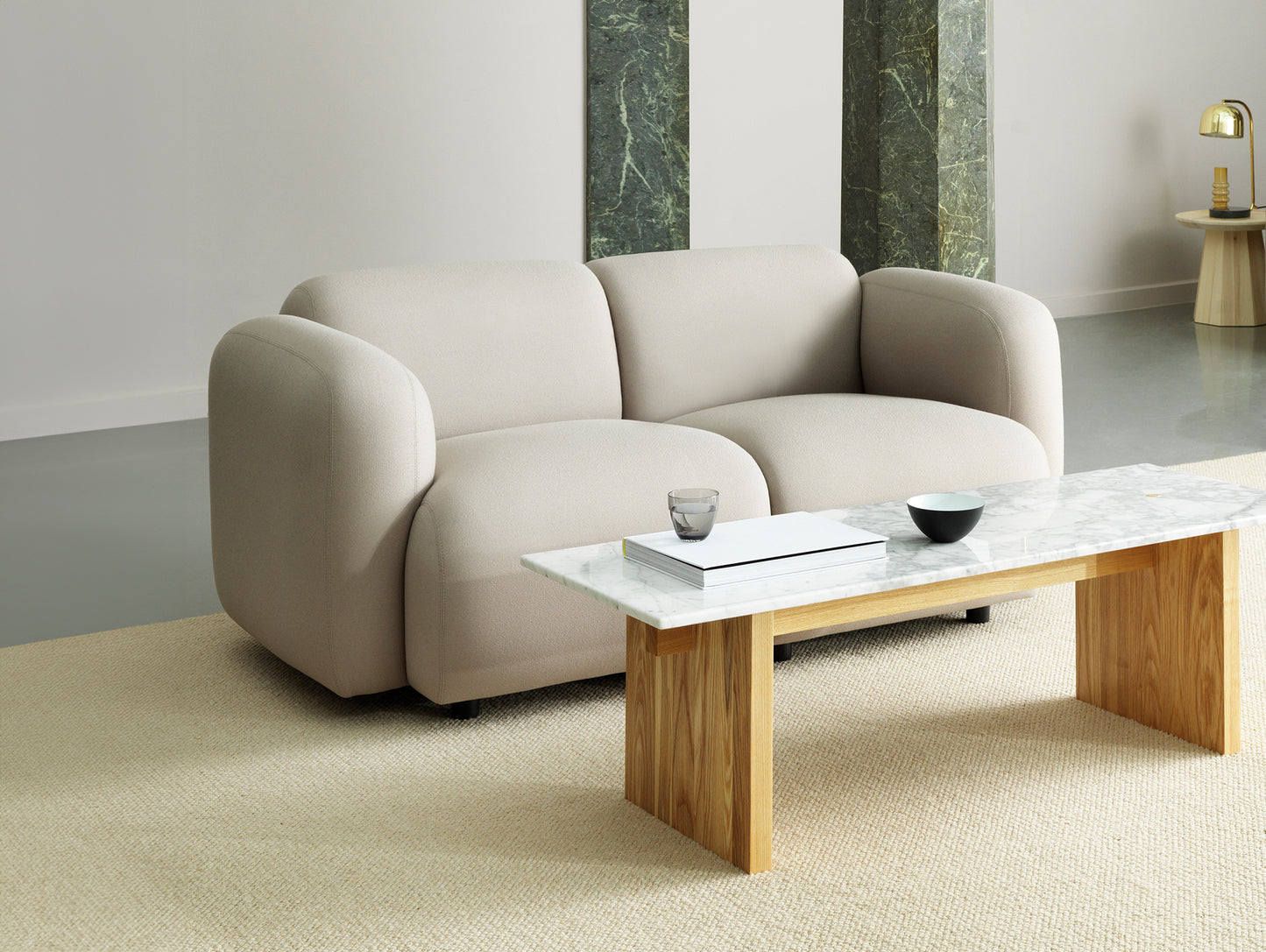 Swell 2-Seater Modular Sofa by Normann Copenhagen - JA409