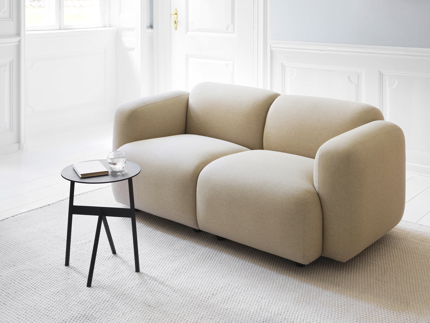 Swell 2-Seater Modular Sofa by Normann Copenhagen - Main Line Flax Upminster MLF20