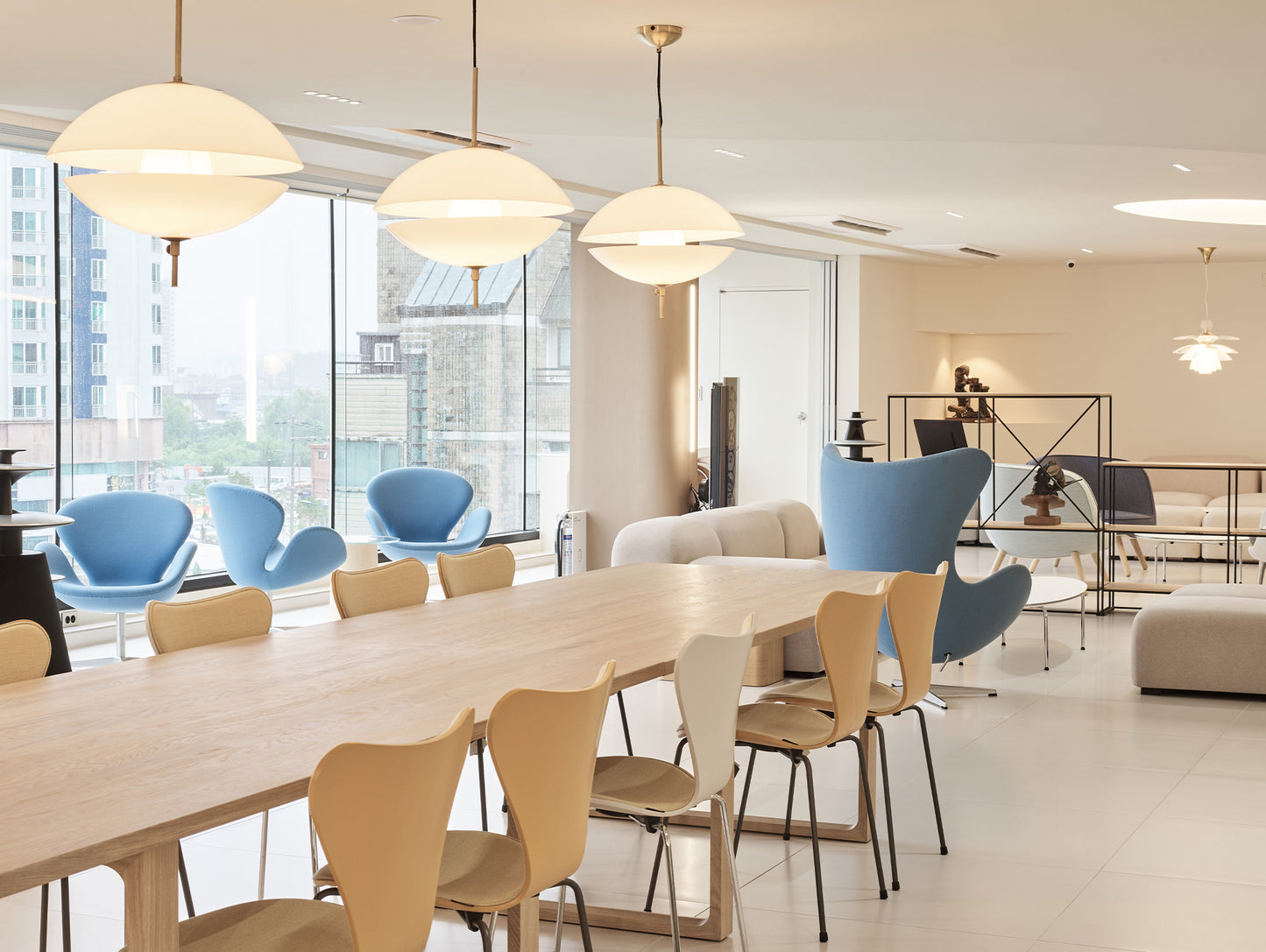 Clam Pendant Lamp by Fritz Hansen