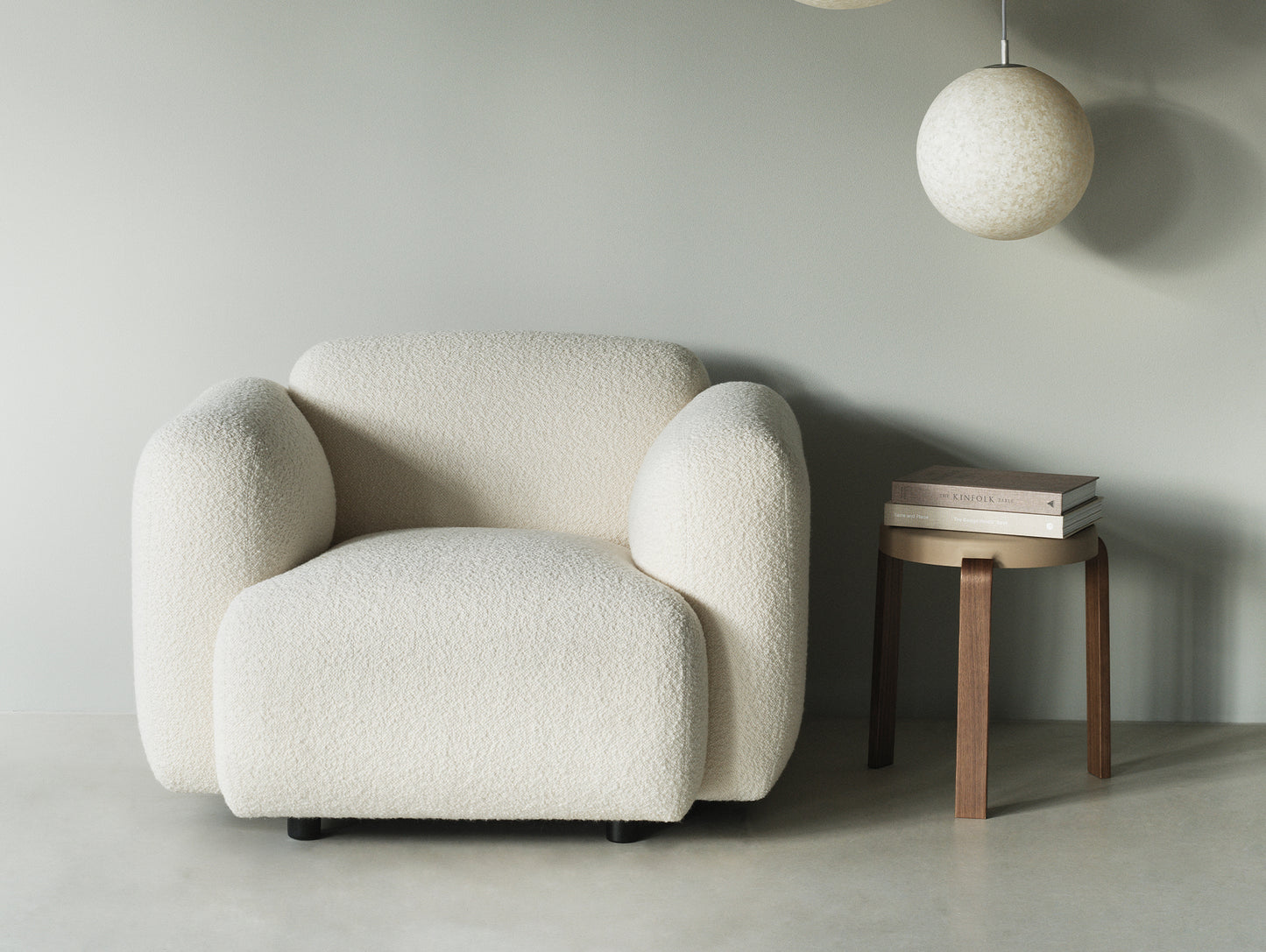 Swell Armchair by Normann Copenhagen - Karakorum 001