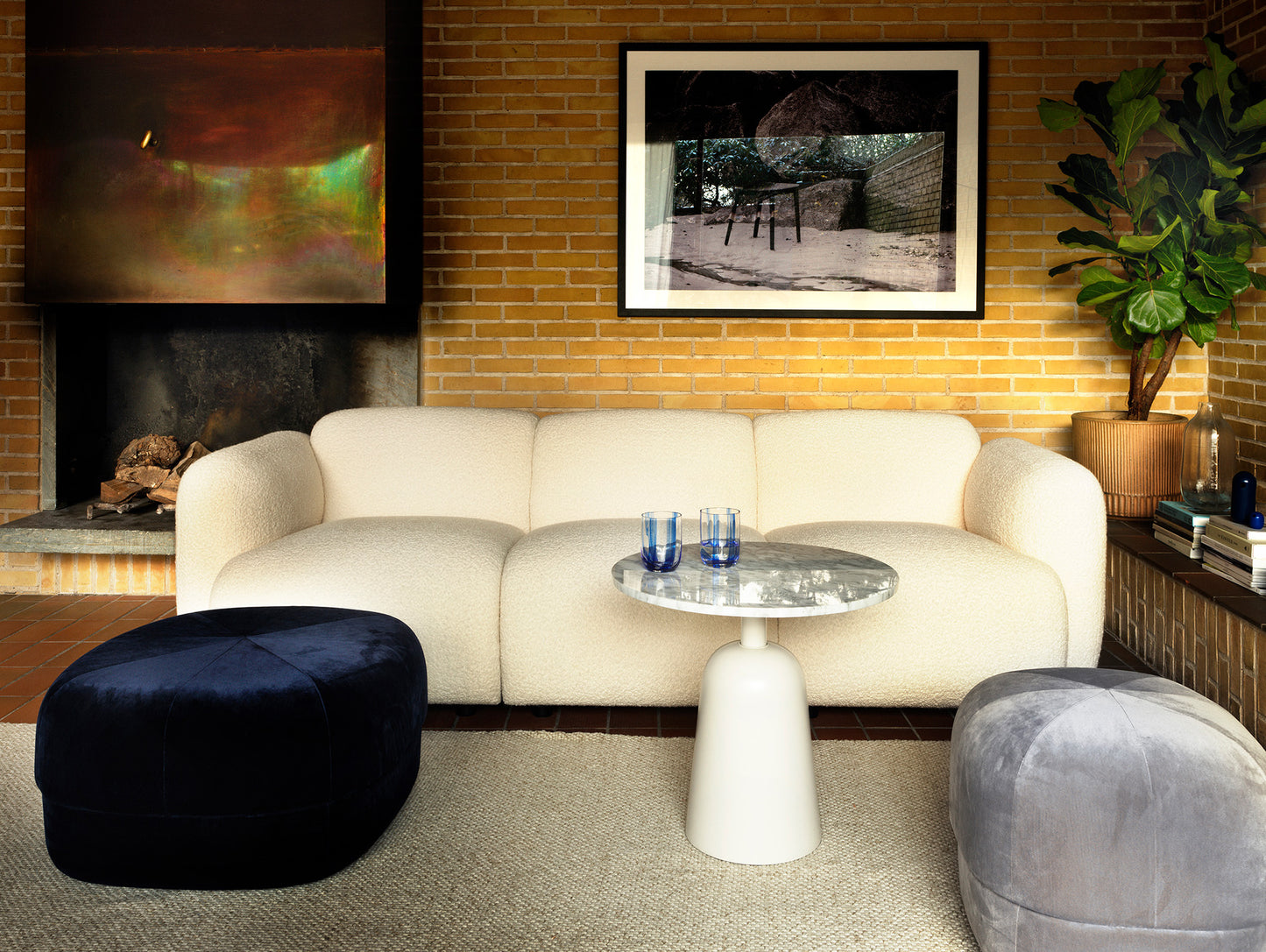 Swell Modular 3-Seater Sofa by Normann Copenhagen - Karakorum 001