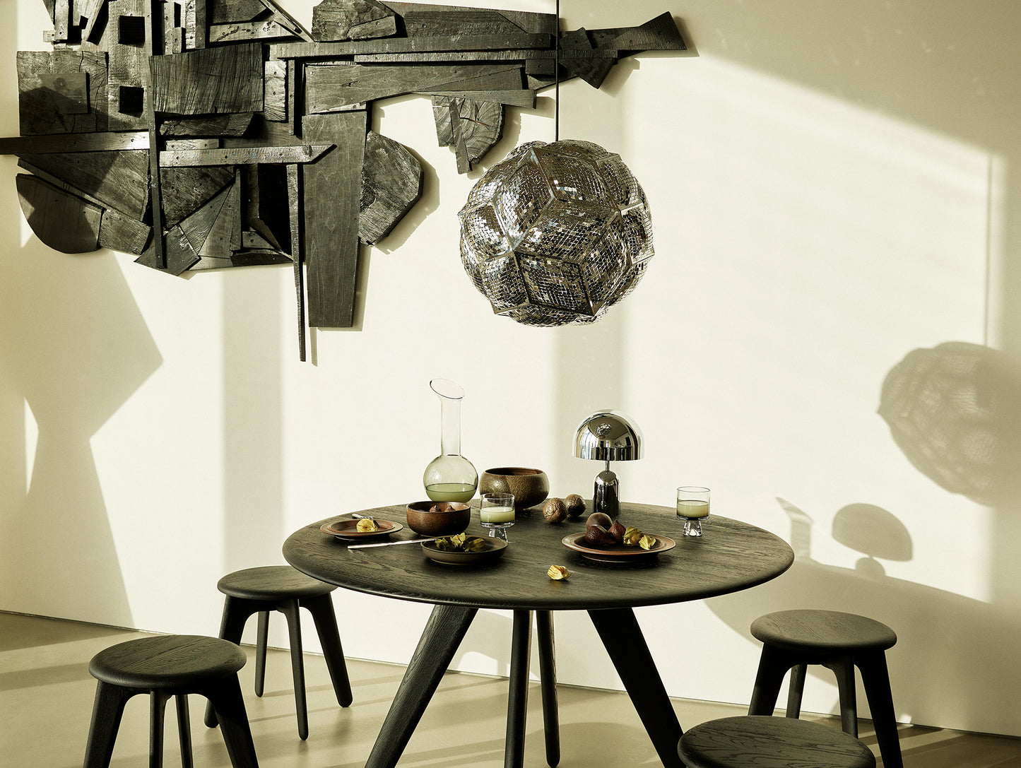Bell LED Portable Lamp by Tom Dixon - Silver