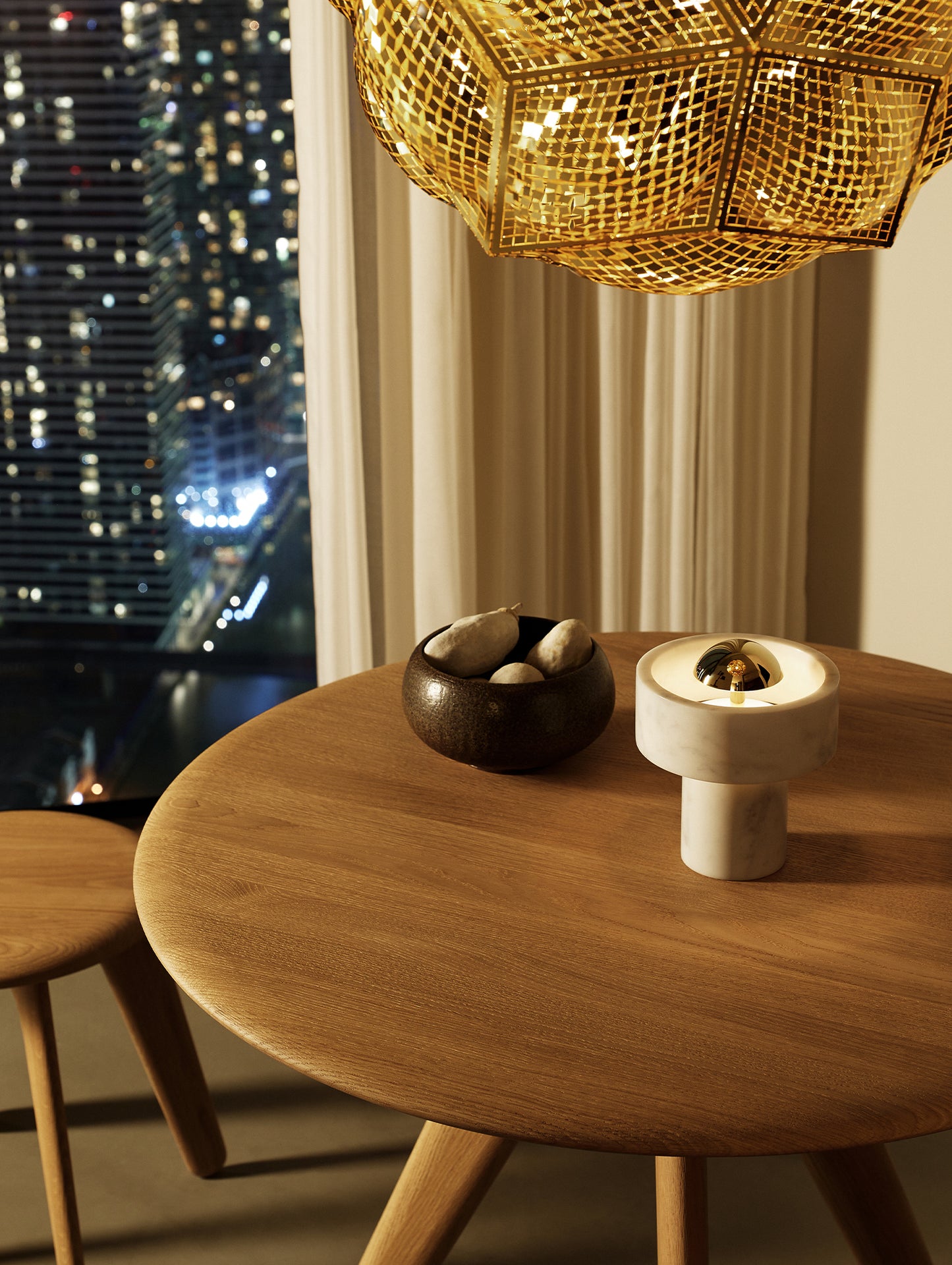 Stone LED Portable Lamp by Tom Dixon
