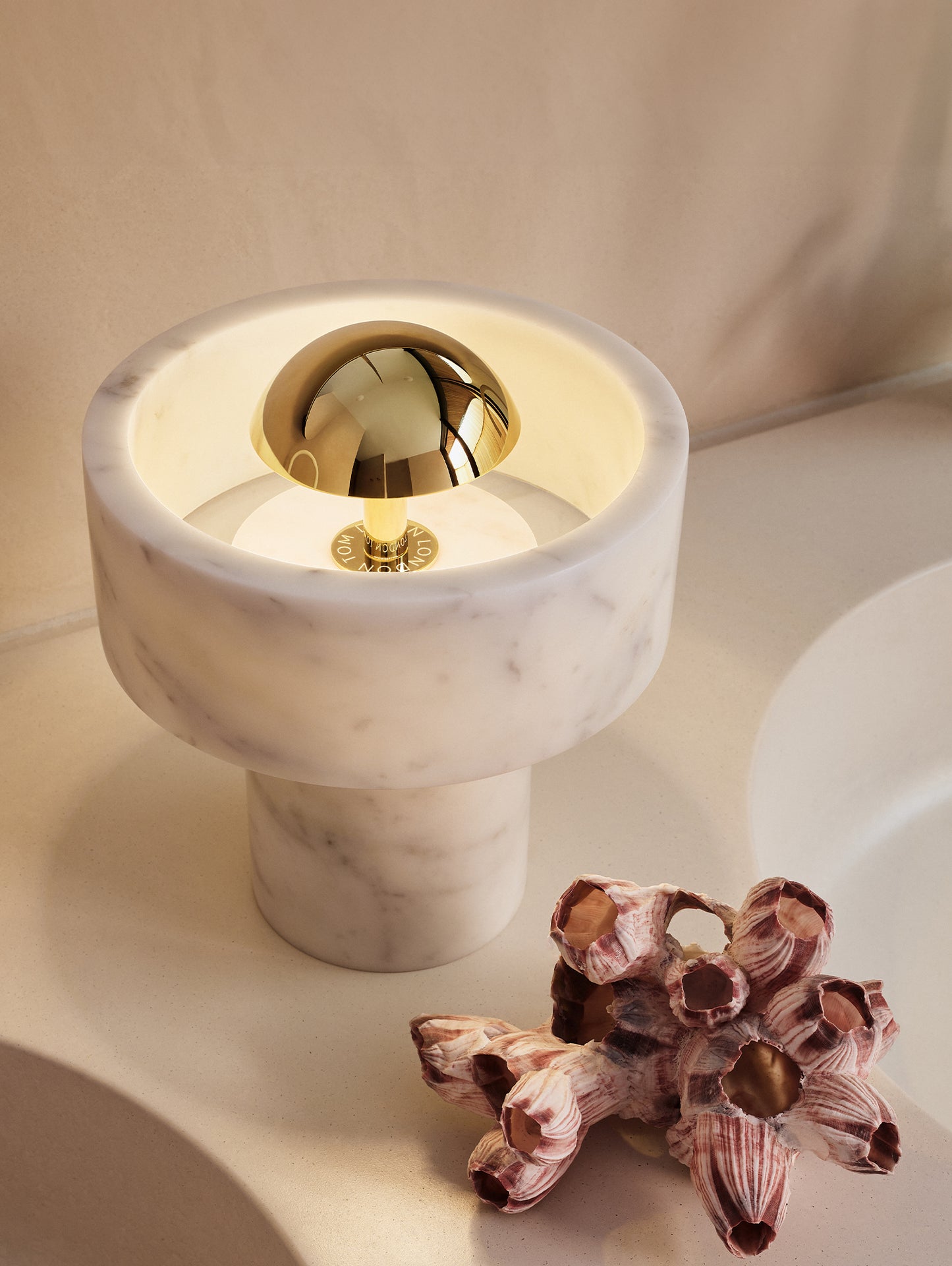Stone LED Portable Lamp by Tom Dixon