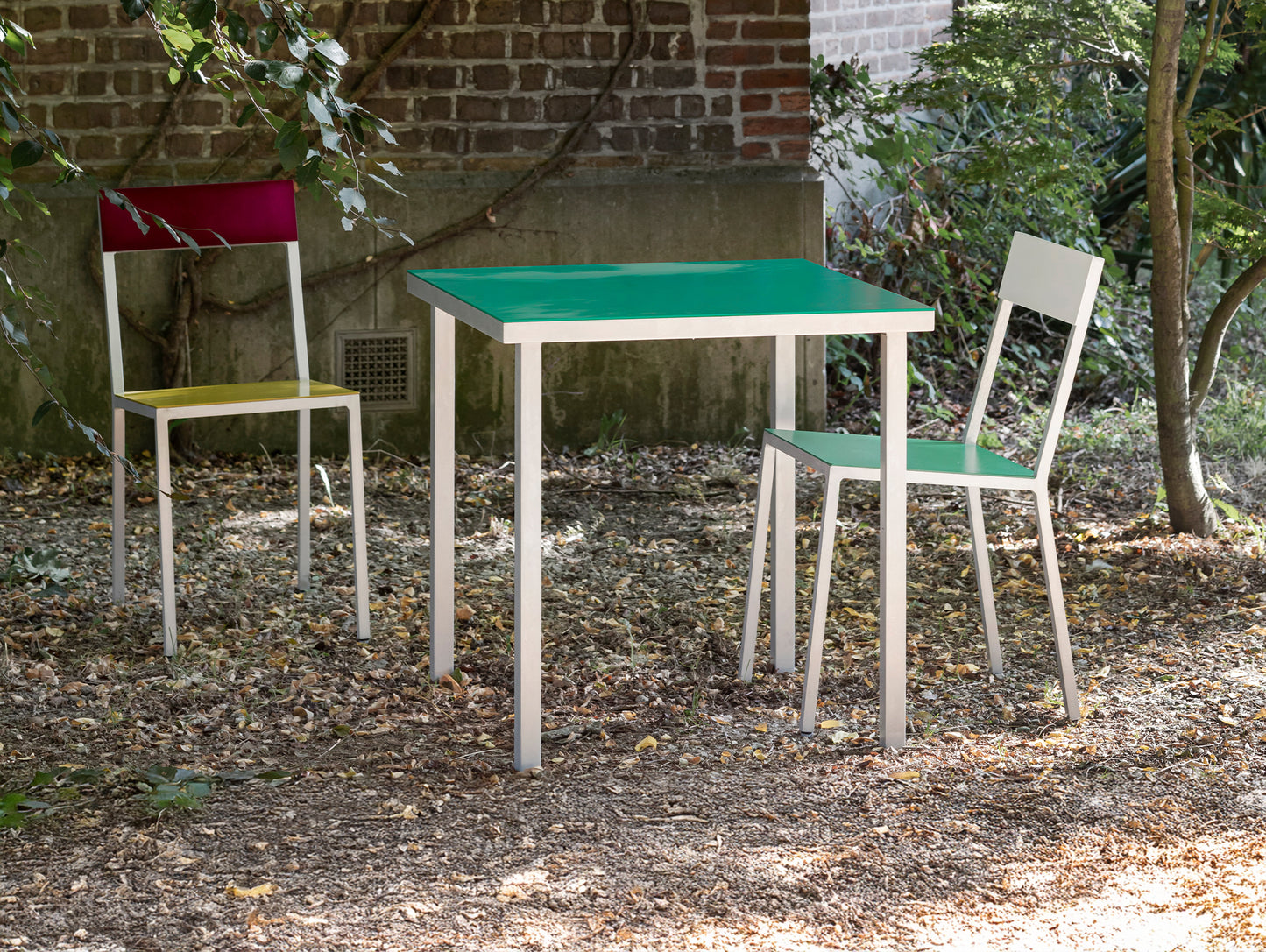Alu Dining Table by Valerie Objects - Small / Green