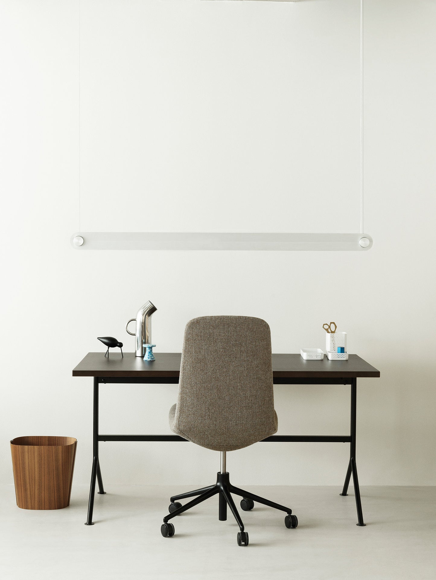 Dim Linear Lamp by Normann Copenhagen - Brushed Aluminium