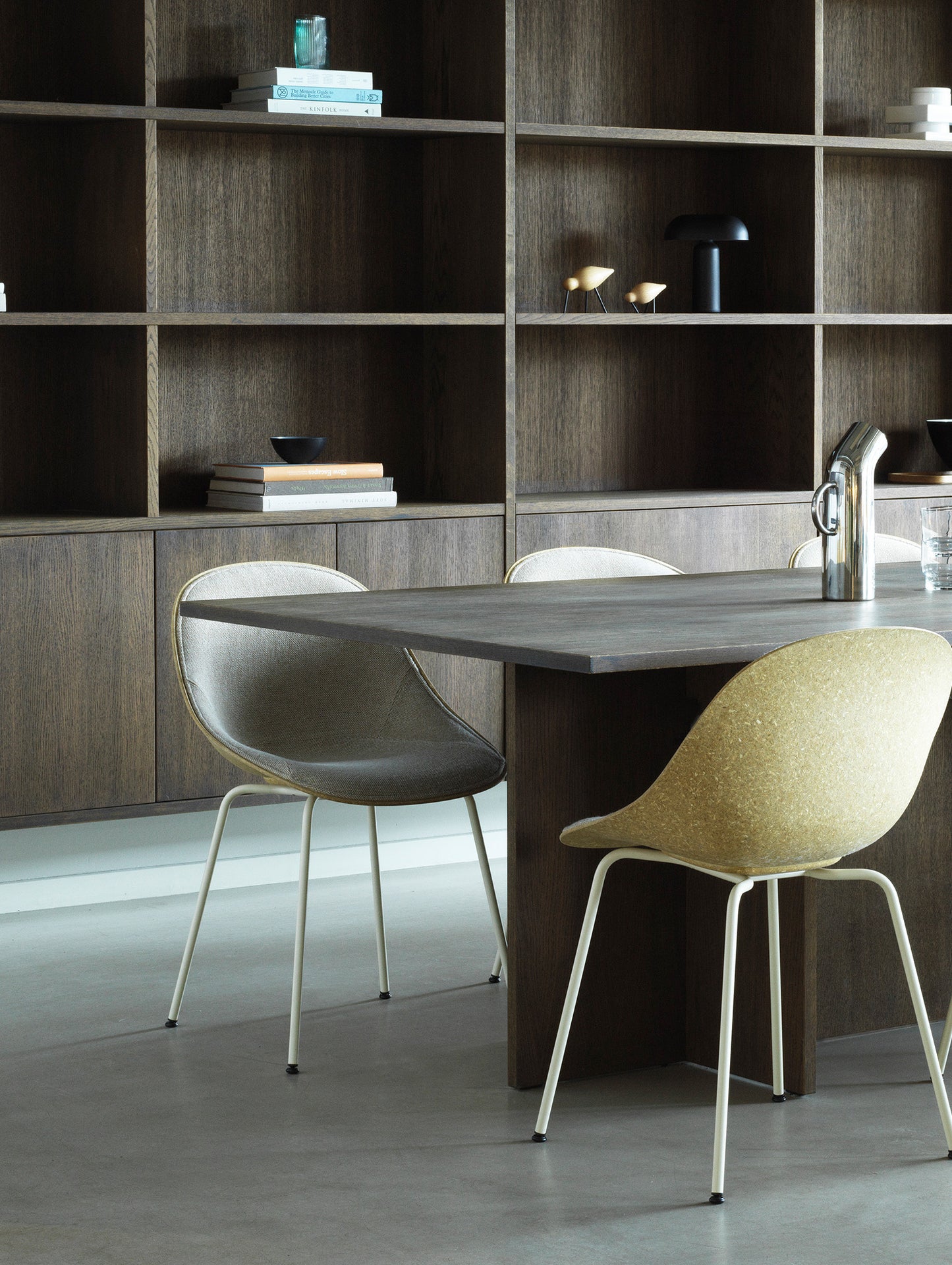 Mat Chair Upholstered - Steel