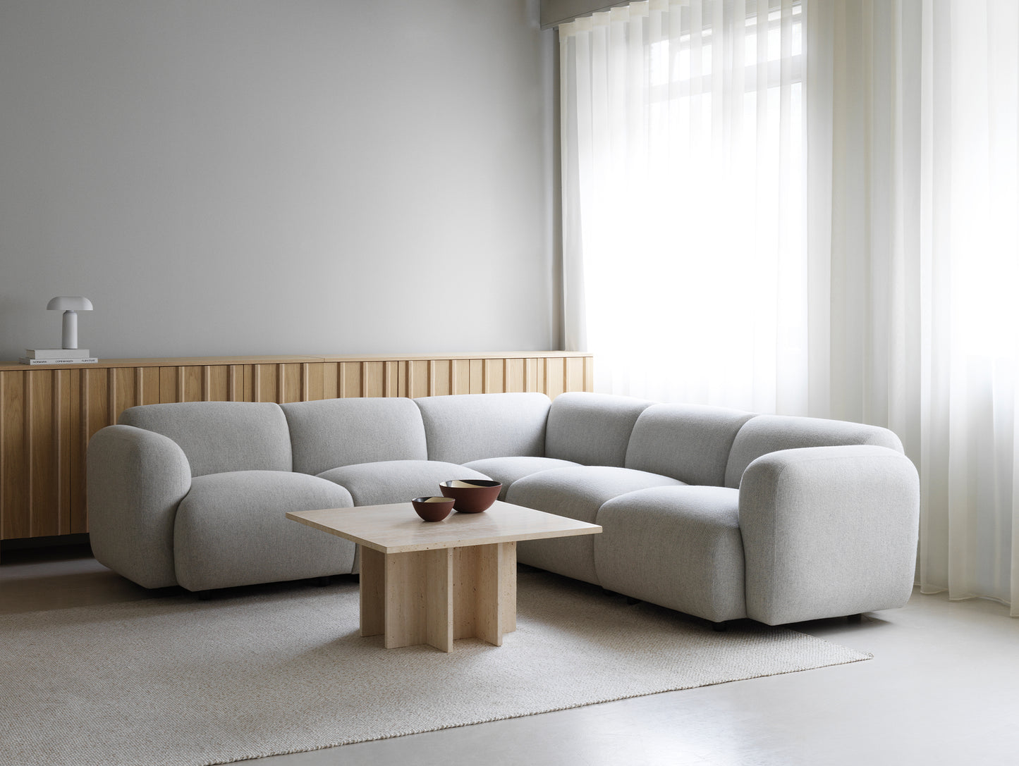 Swell Modular Sofa by Normann Copenhagen / Hallingdal 65 110