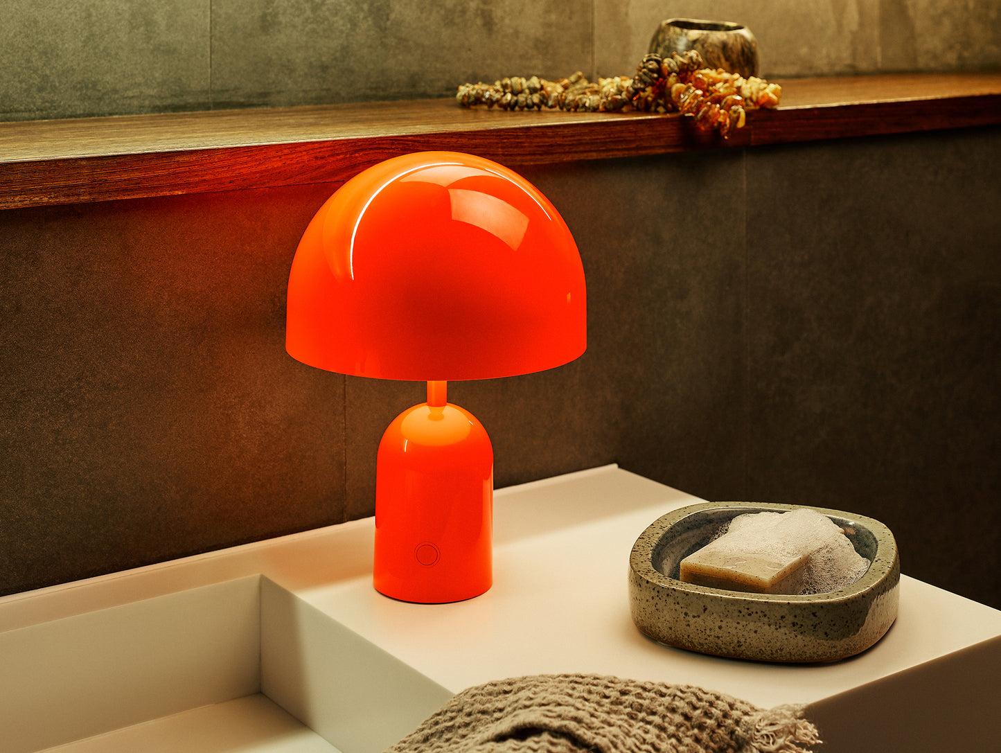 Bell LED Portable Lamp by Tom Dixon