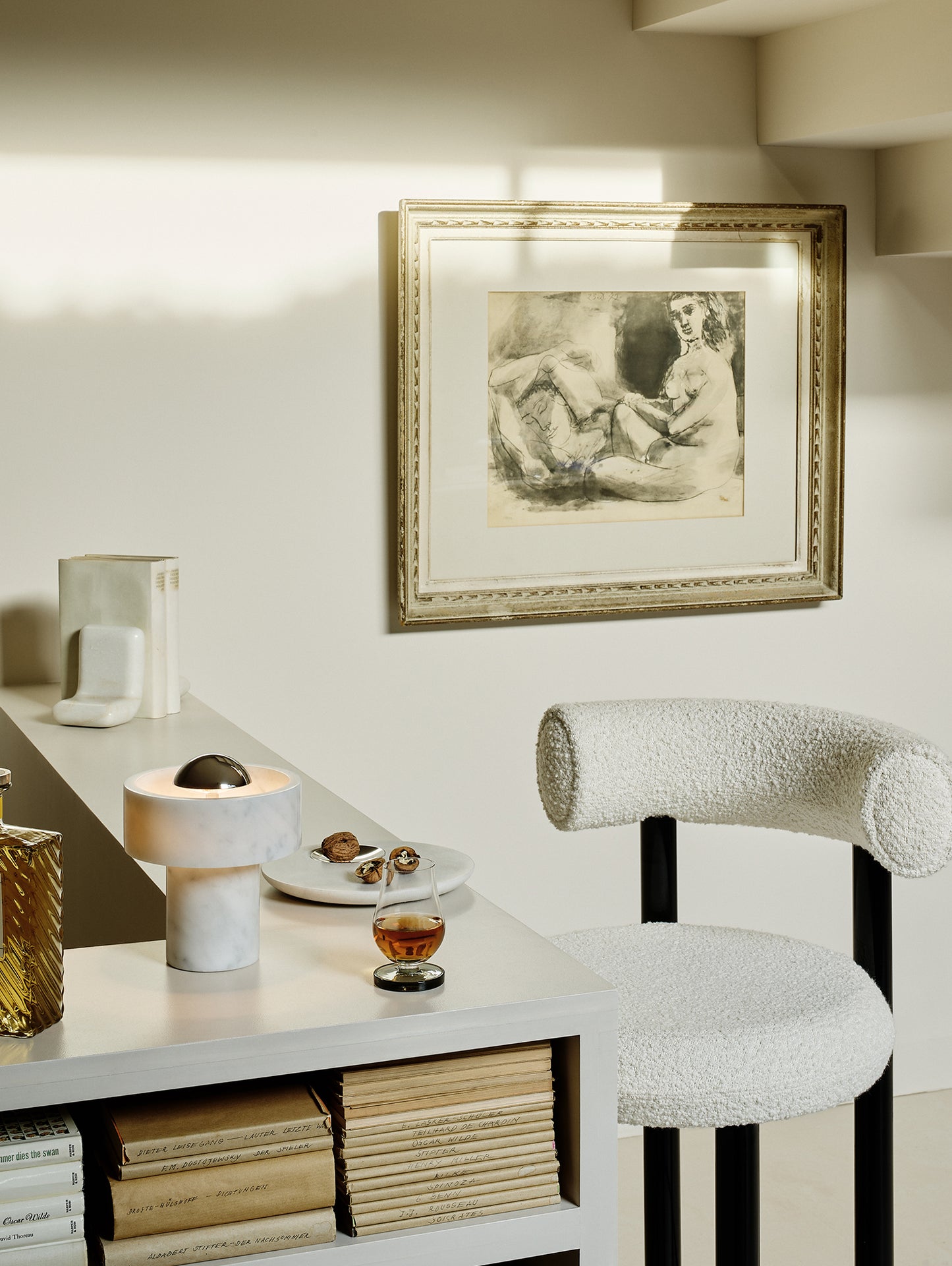Stone LED Portable Lamp by Tom Dixon