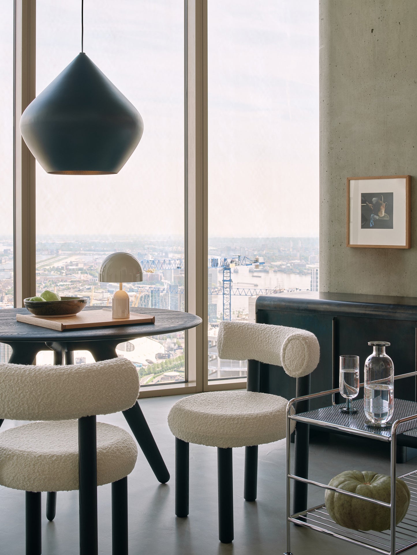 Fat Dining Chair Wood by Tom Dixon