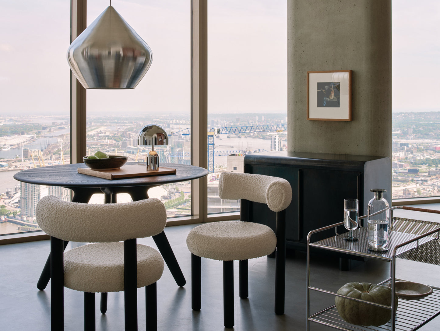 Fat Dining Chair Wood by Tom Dixon