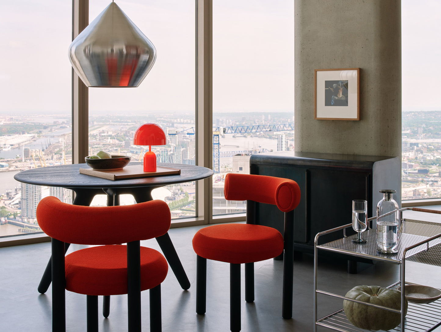 Fat Dining Chair Wood by Tom Dixon