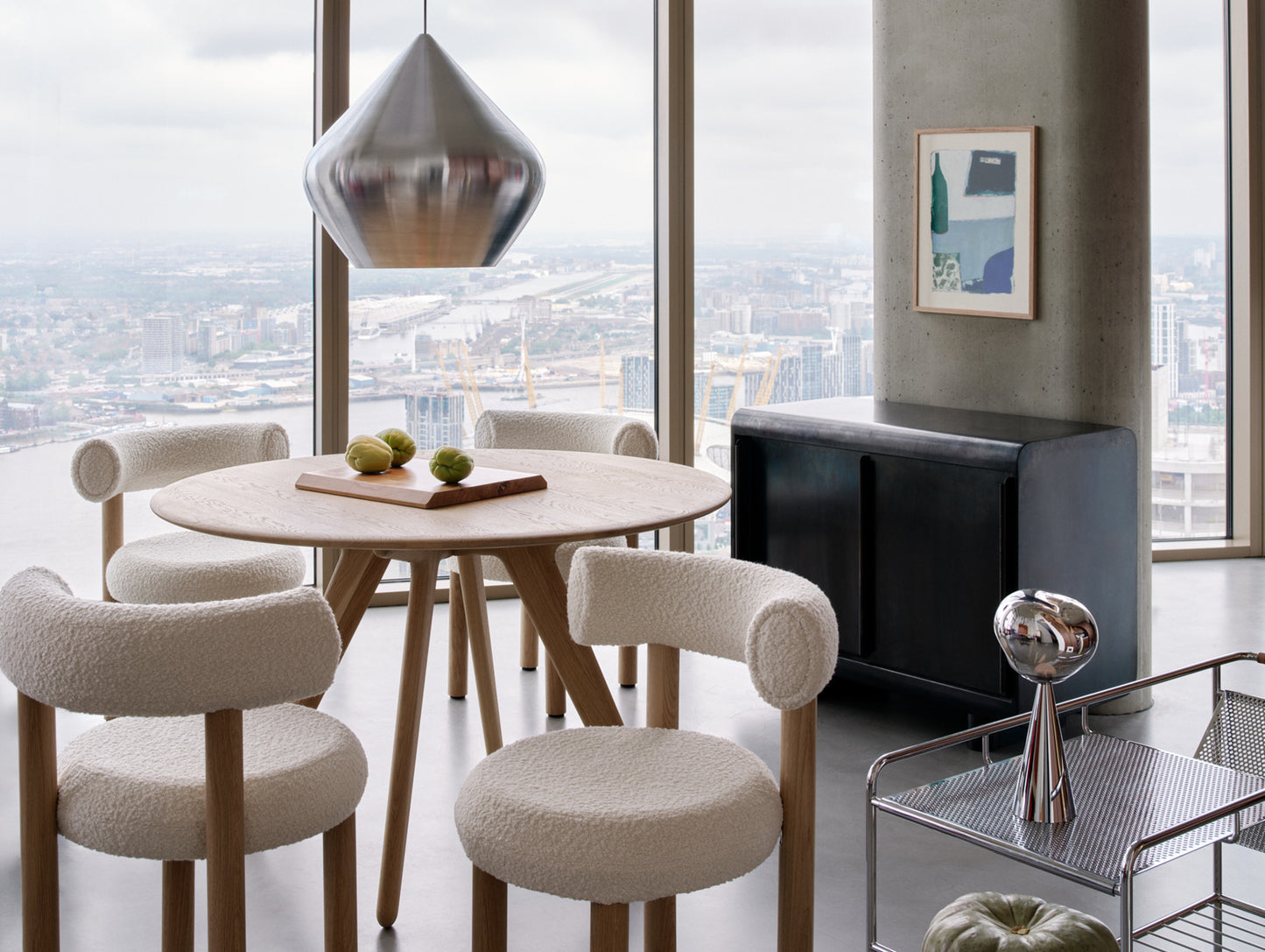 Fat Dining Chair Wood by Tom Dixon