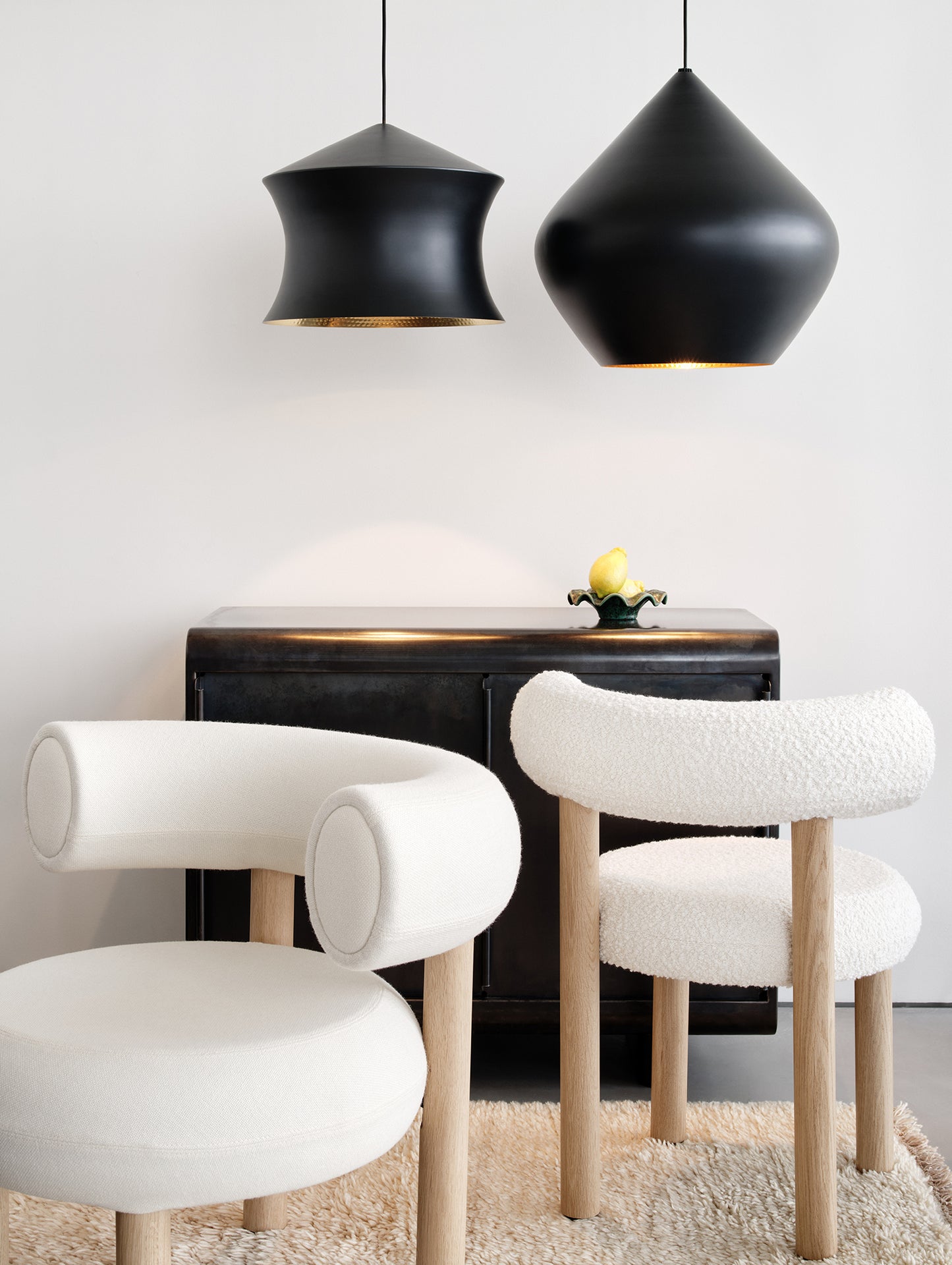 Fat Dining Chair Wood by Tom Dixon