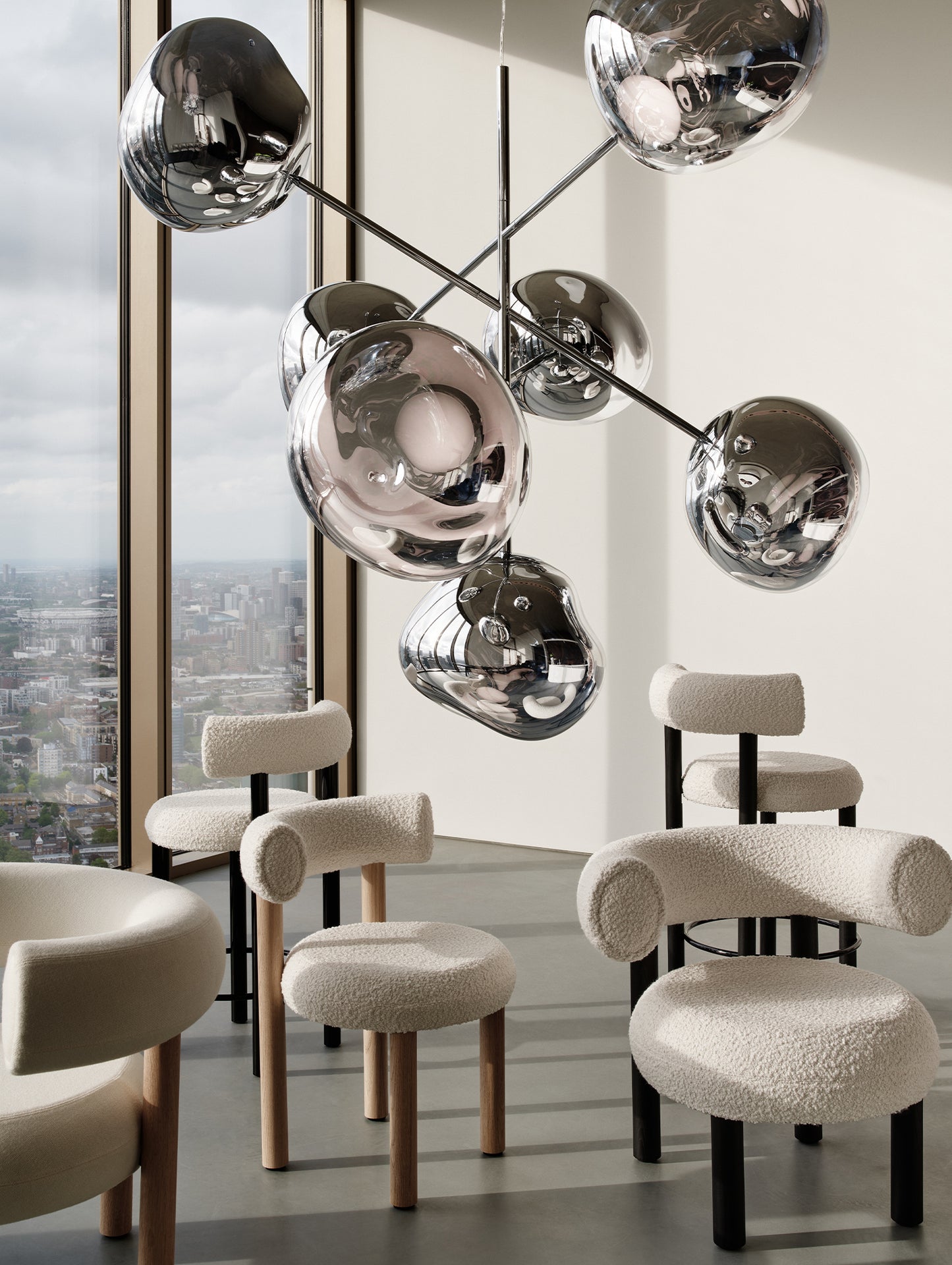 Fat Dining Chair Wood by Tom Dixon