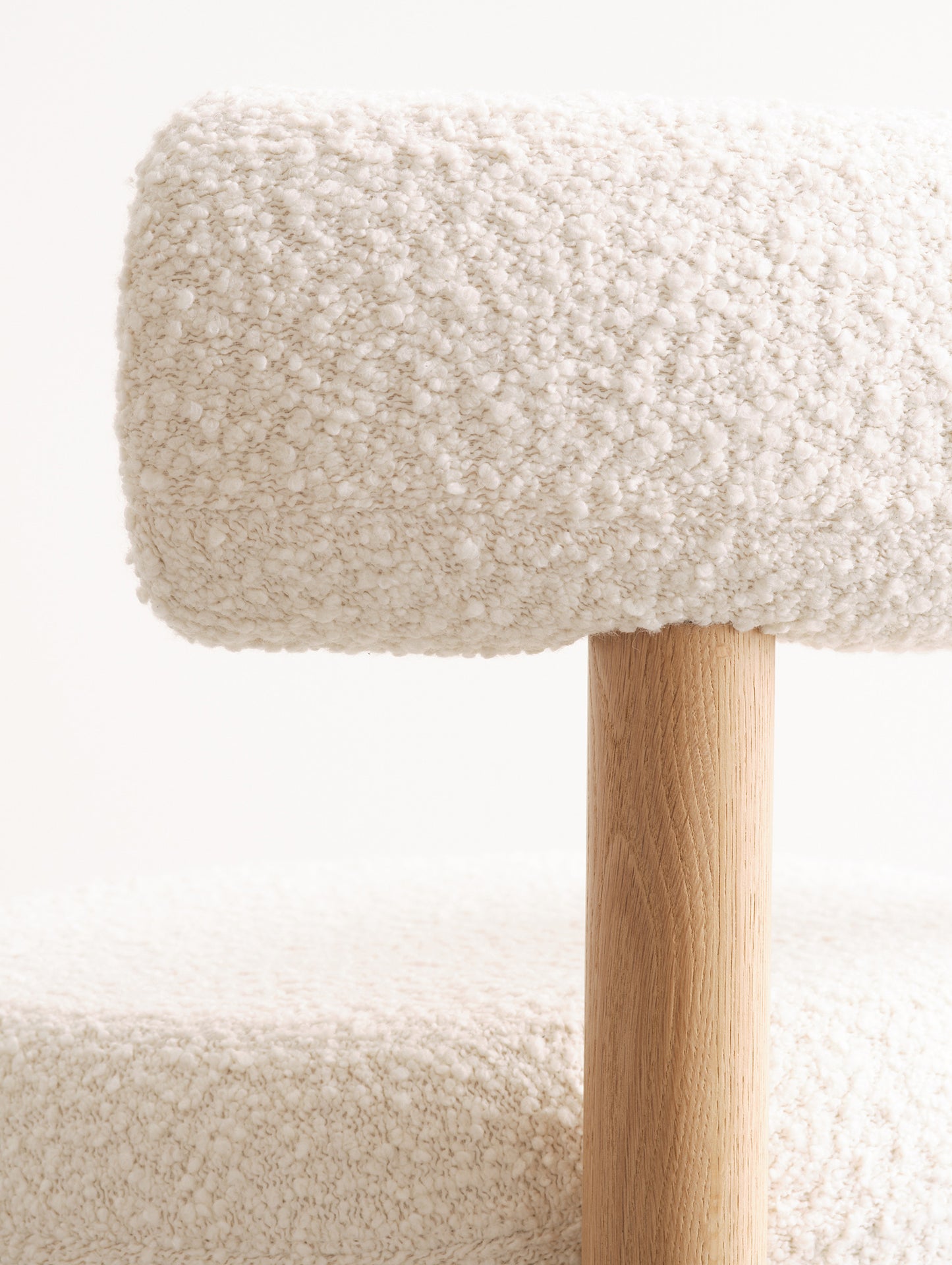 Fat Dining Chair Wood by Tom Dixon