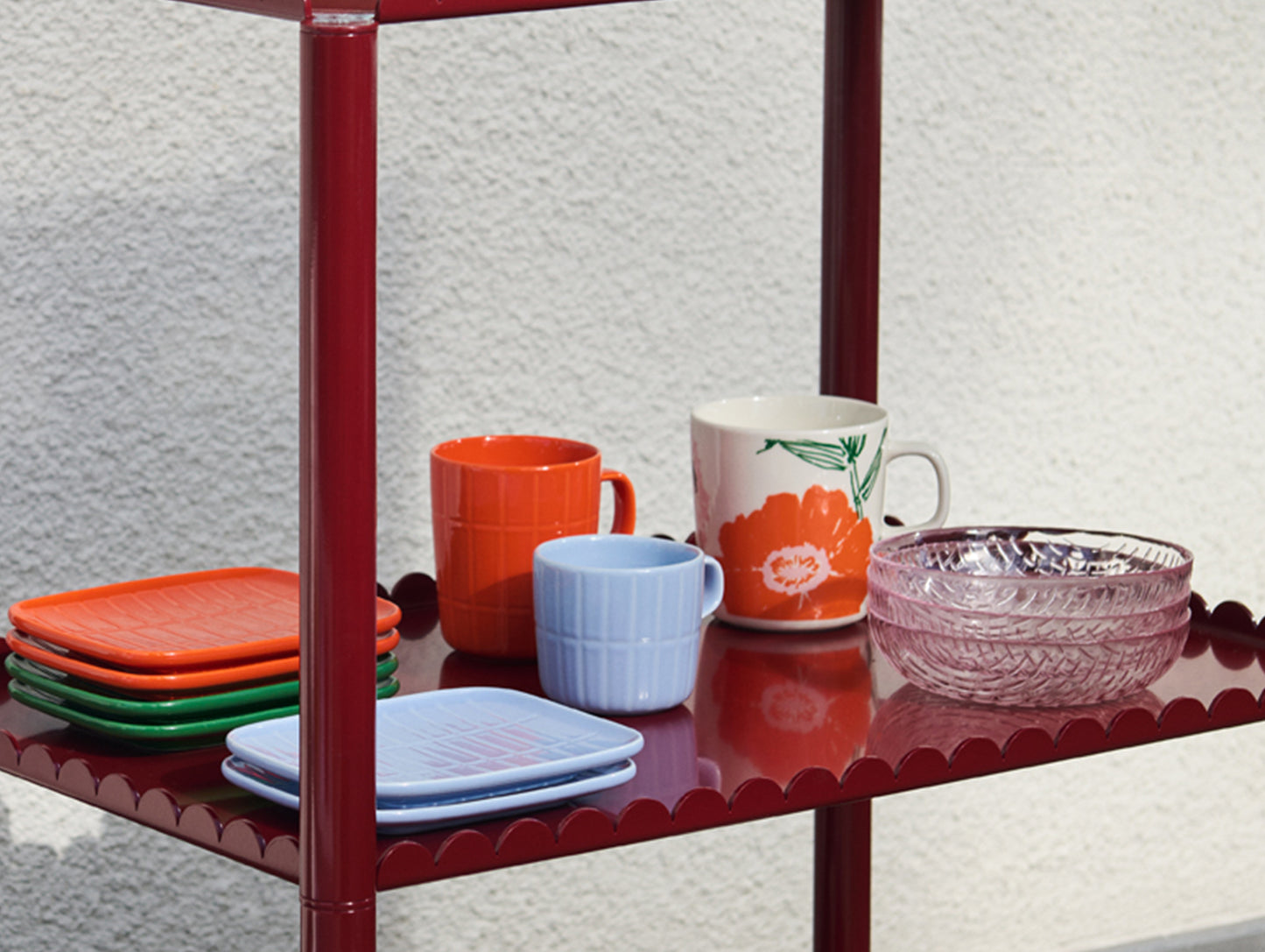 Oiva Tiiliskivi Coffee Cup - Light Blue by Marimekko