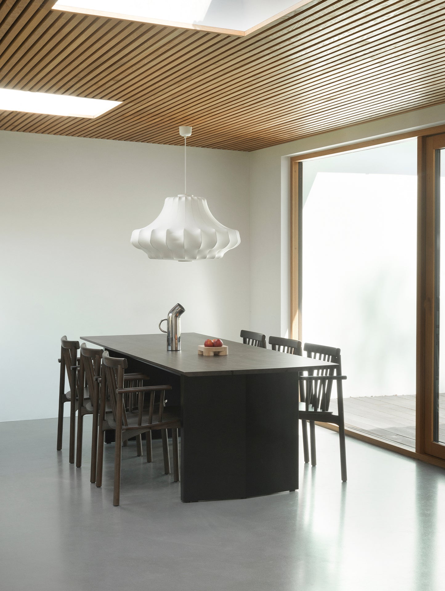Pind Armchair by Normann Copenhagen - Brown Stained Ash