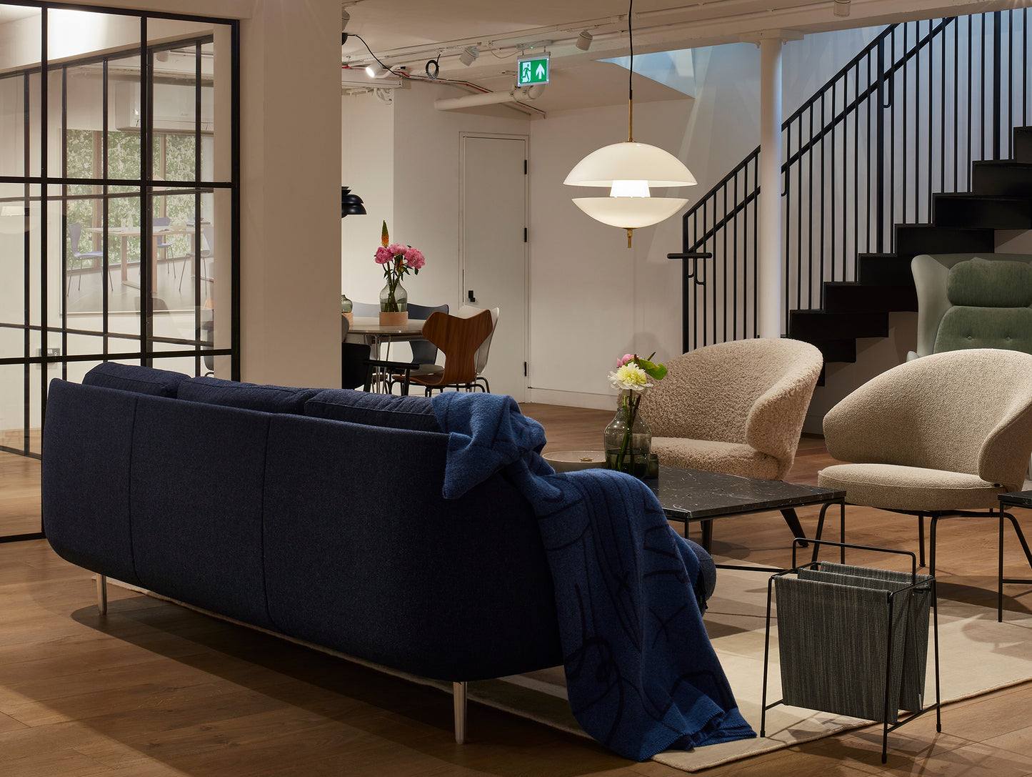 Clam Pendant Lamp by Fritz Hansen