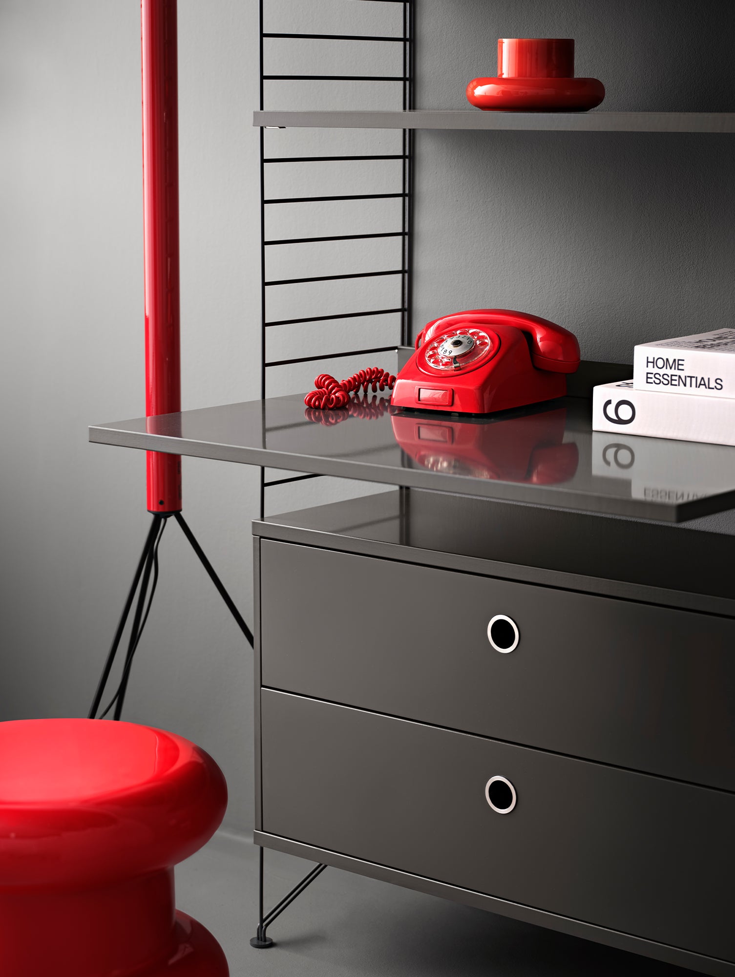 String System Chest with 2 Drawers by String