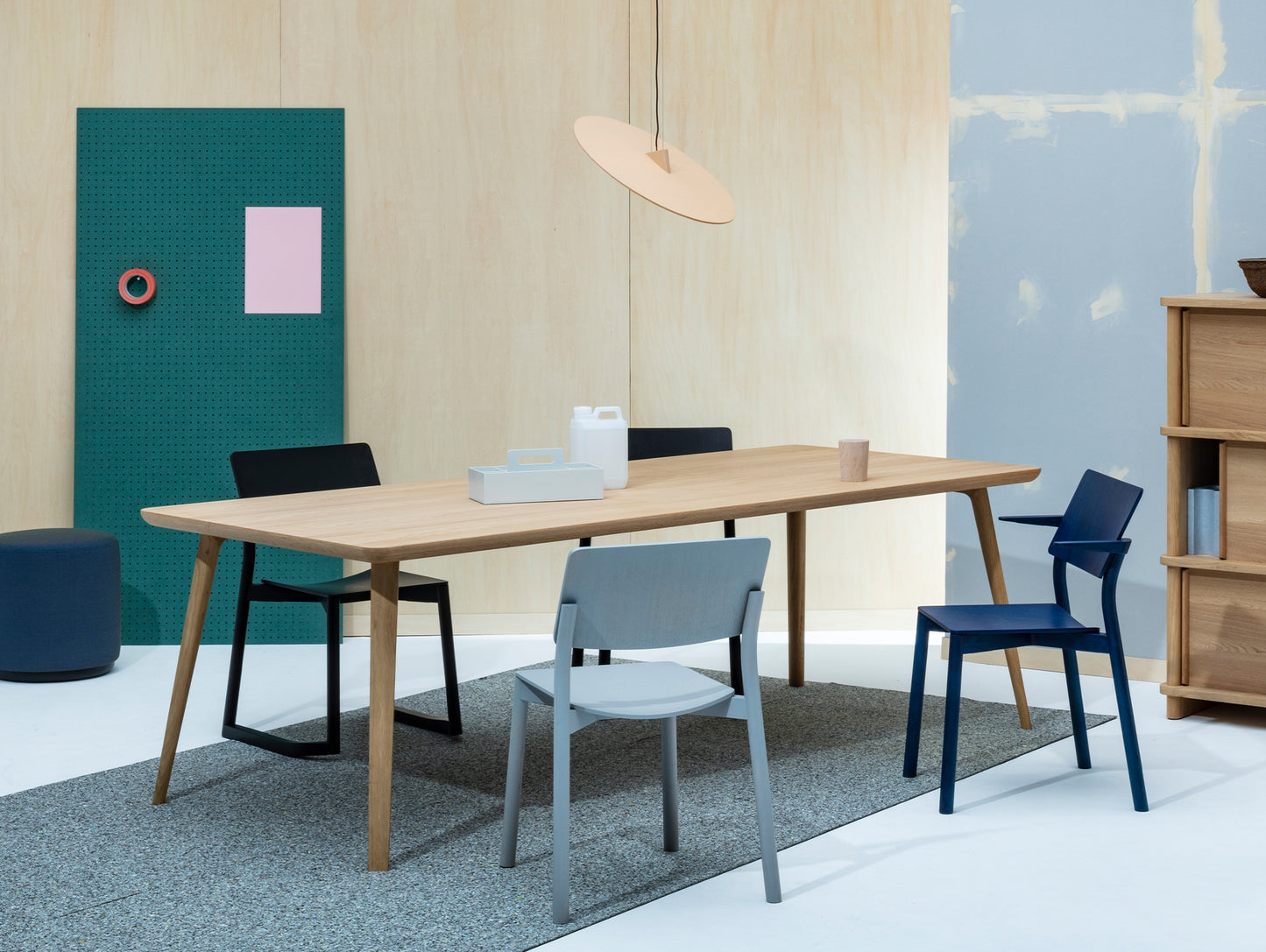 Panorama Chair with Runners by Karimoku New Standard