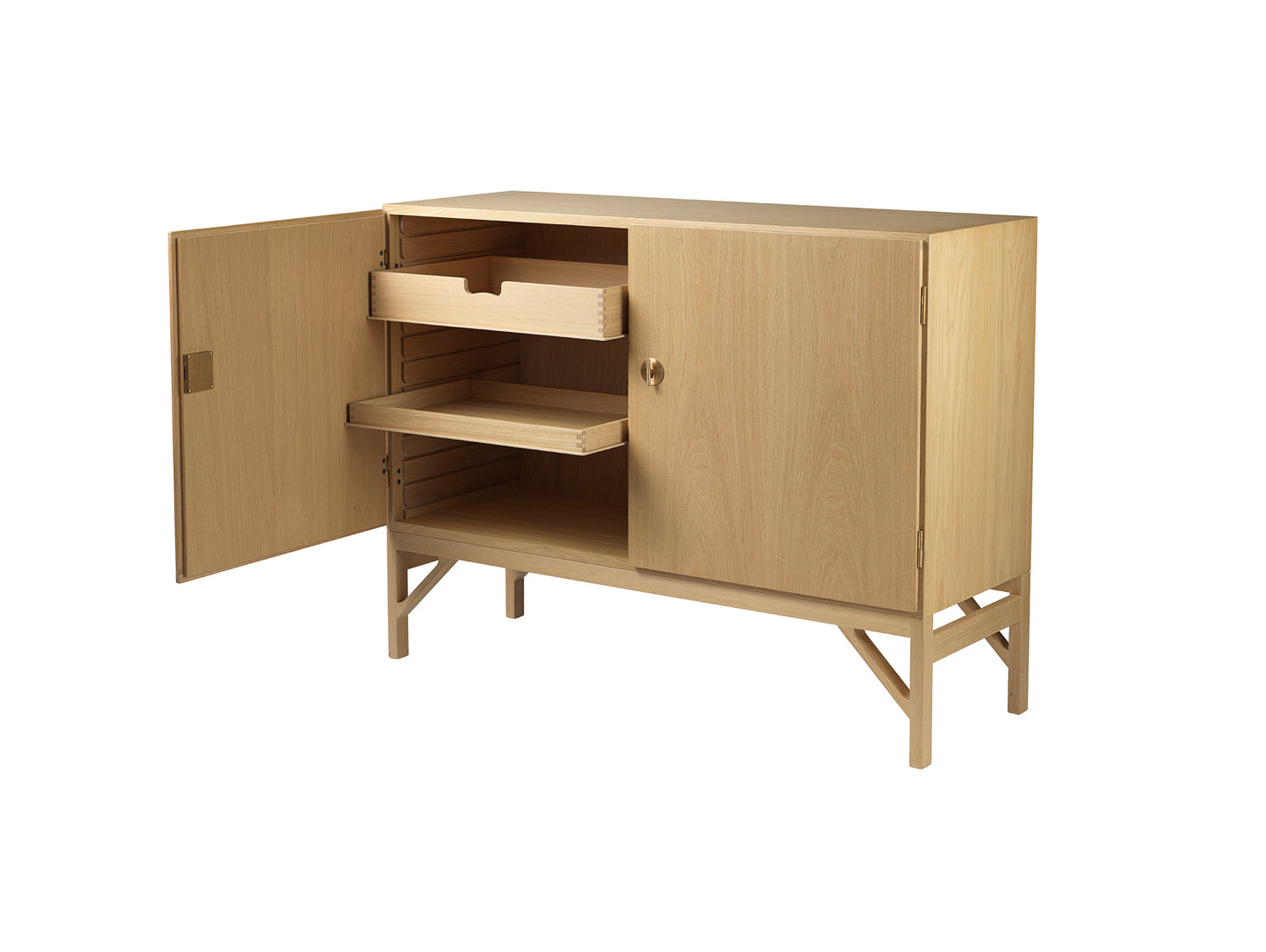 A232 Sideboard Shelf and Drawers by FDB Mobler
