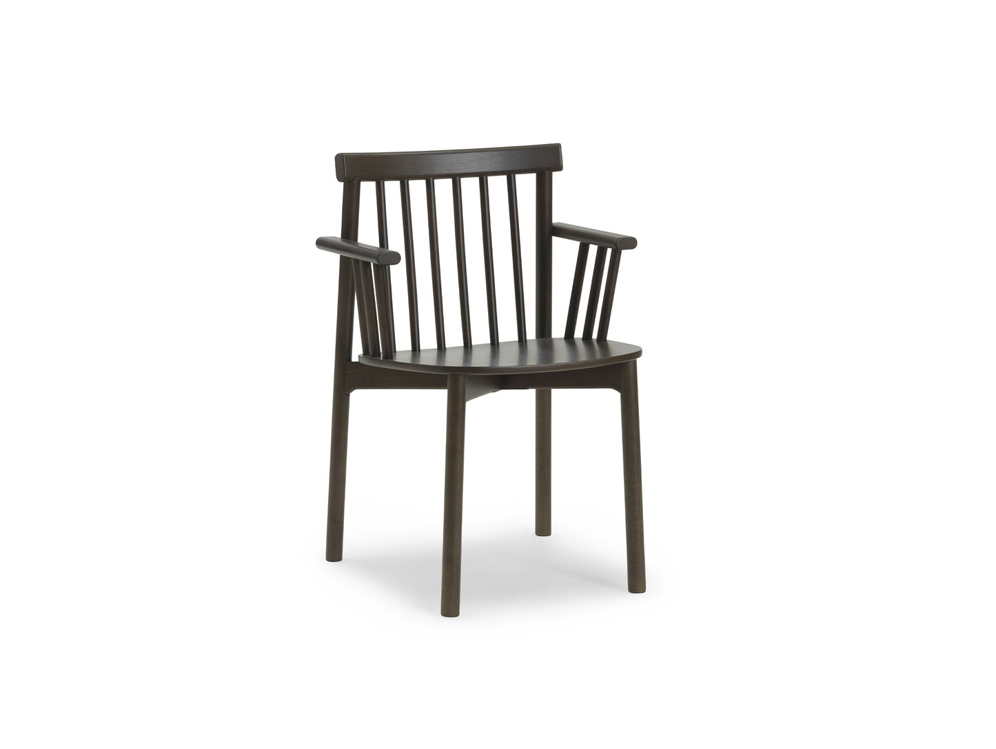 Pind Armchair by Normann Copenhagen - Brown Stained Ash