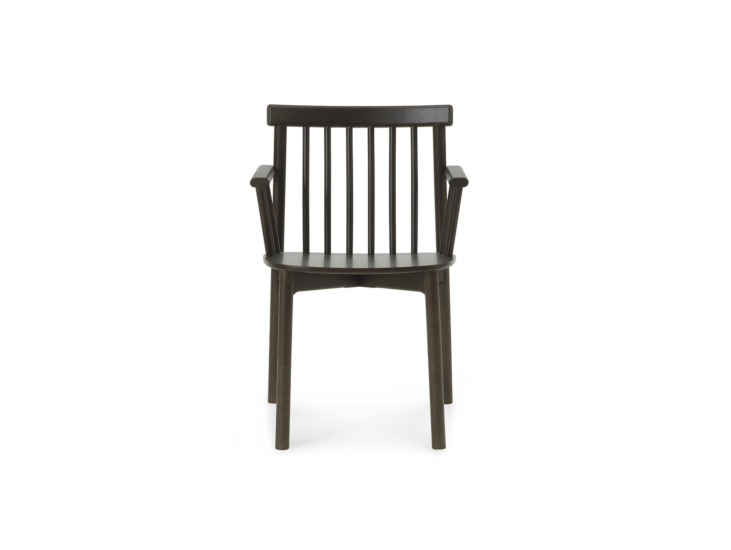 Pind Armchair by Normann Copenhagen - Brown Stained Ash