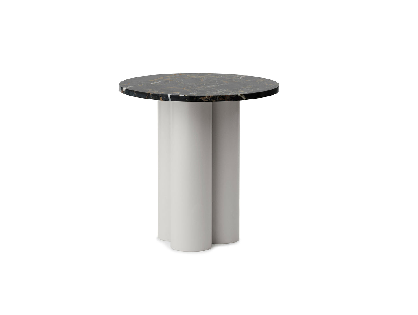 Dit Side Table by Normann Copenhagen - Sand Base / Portoro Gold