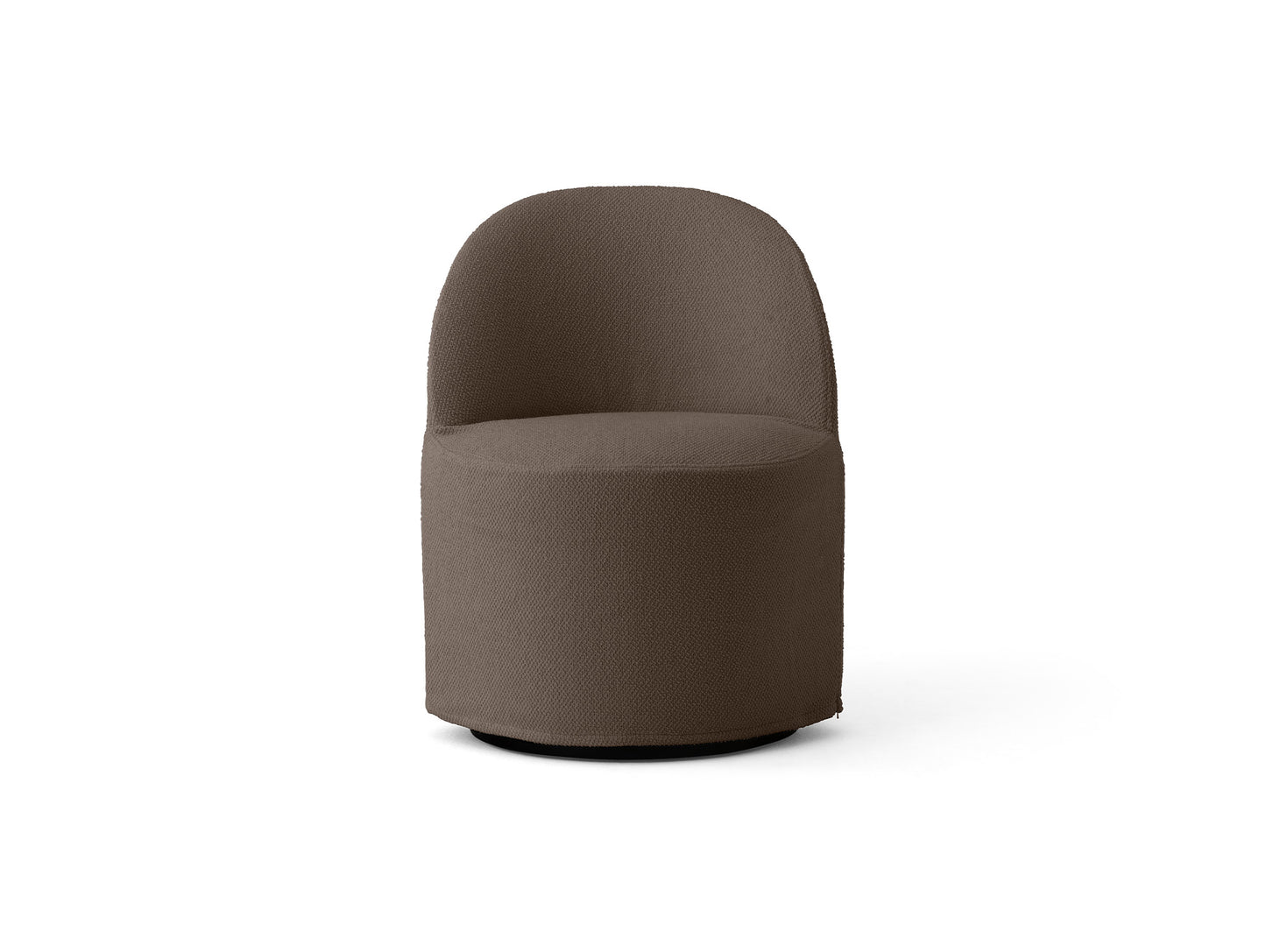 Tearoom Club Chair with Loose Cover - Swivel Base with Return by Audo Copenhagen - Flint