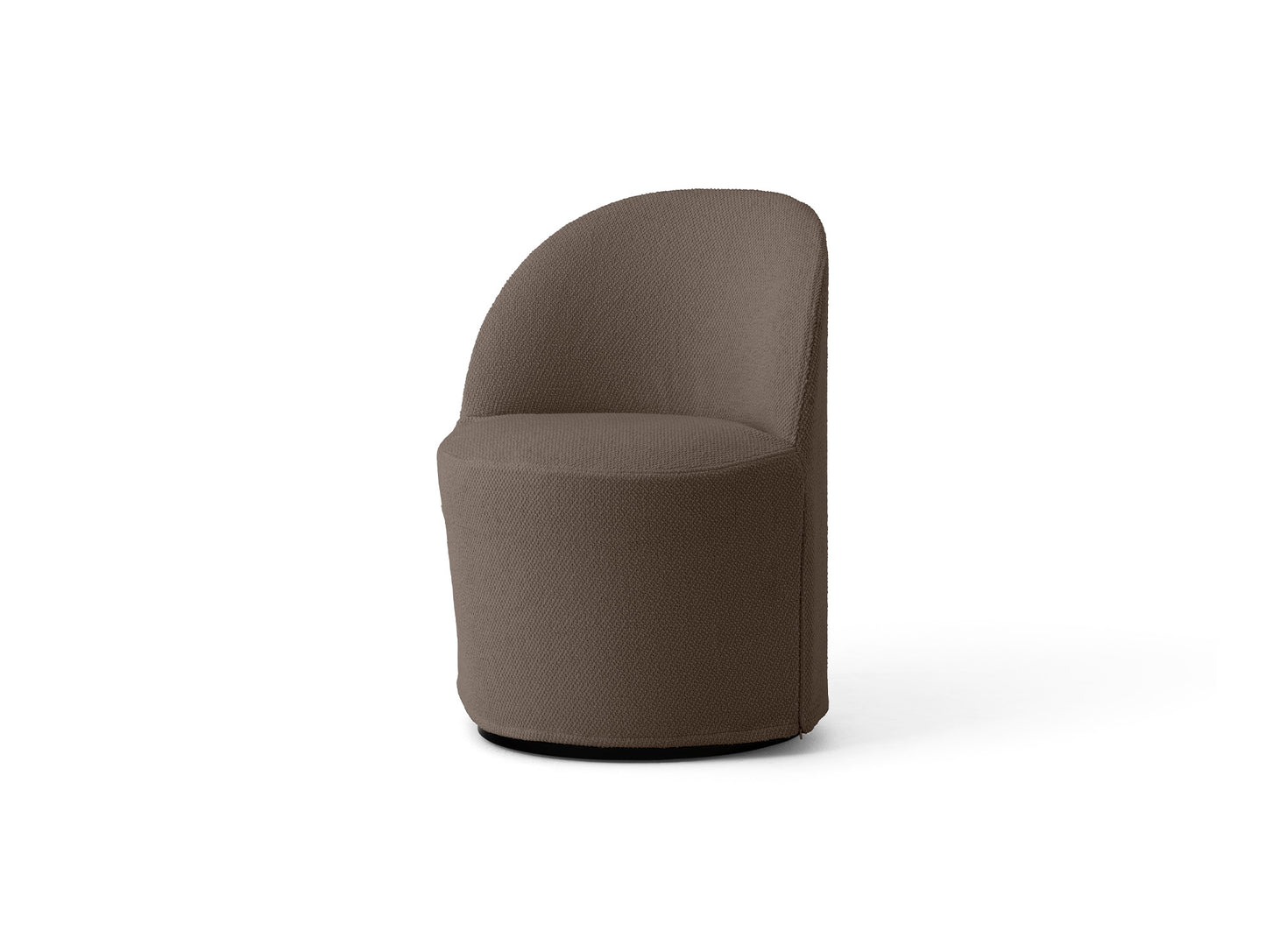 Tearoom Club Chair with Loose Cover - Swivel Base with Return by Audo Copenhagen - Flint