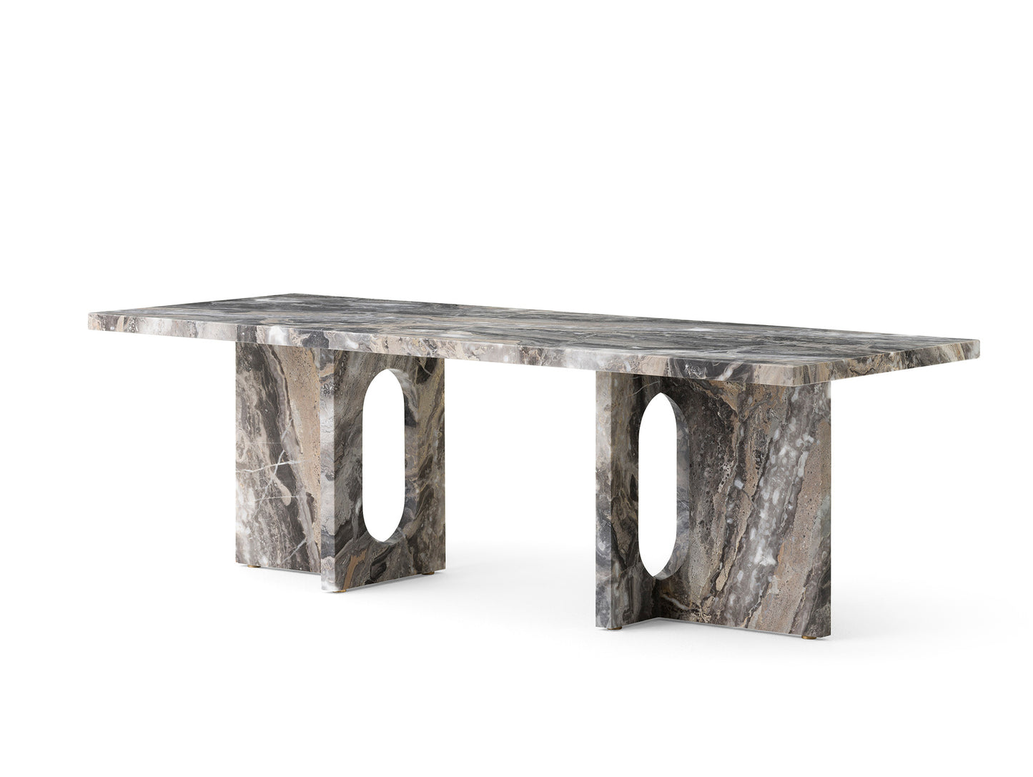 Androgyne Lounge Table by Audo Copenhagen - Grey Galaxy Marble