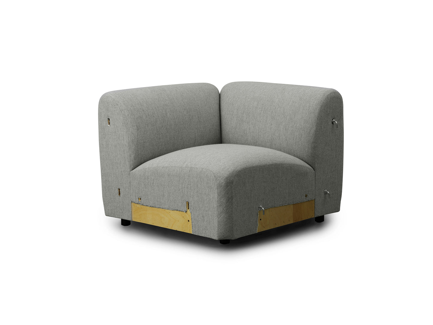 Swell Modular Sofa - Individual Modules by Normann Copenhagen - Corner Module 150