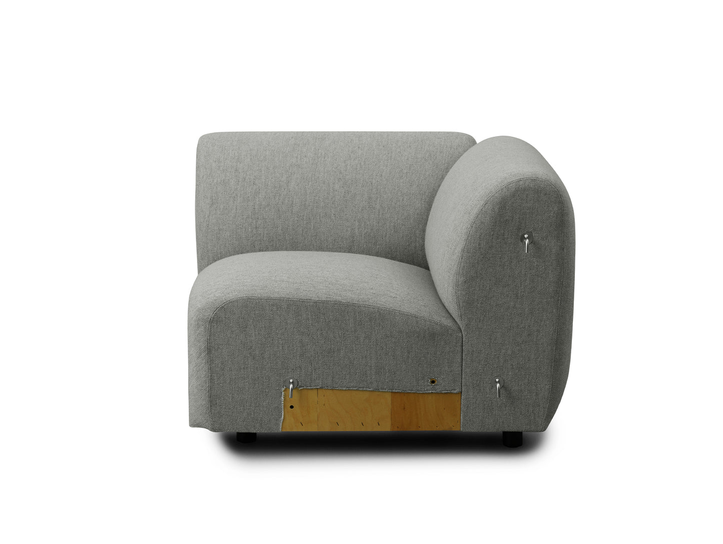 Swell Modular Sofa - Individual Modules by Normann Copenhagen - Corner Module 150