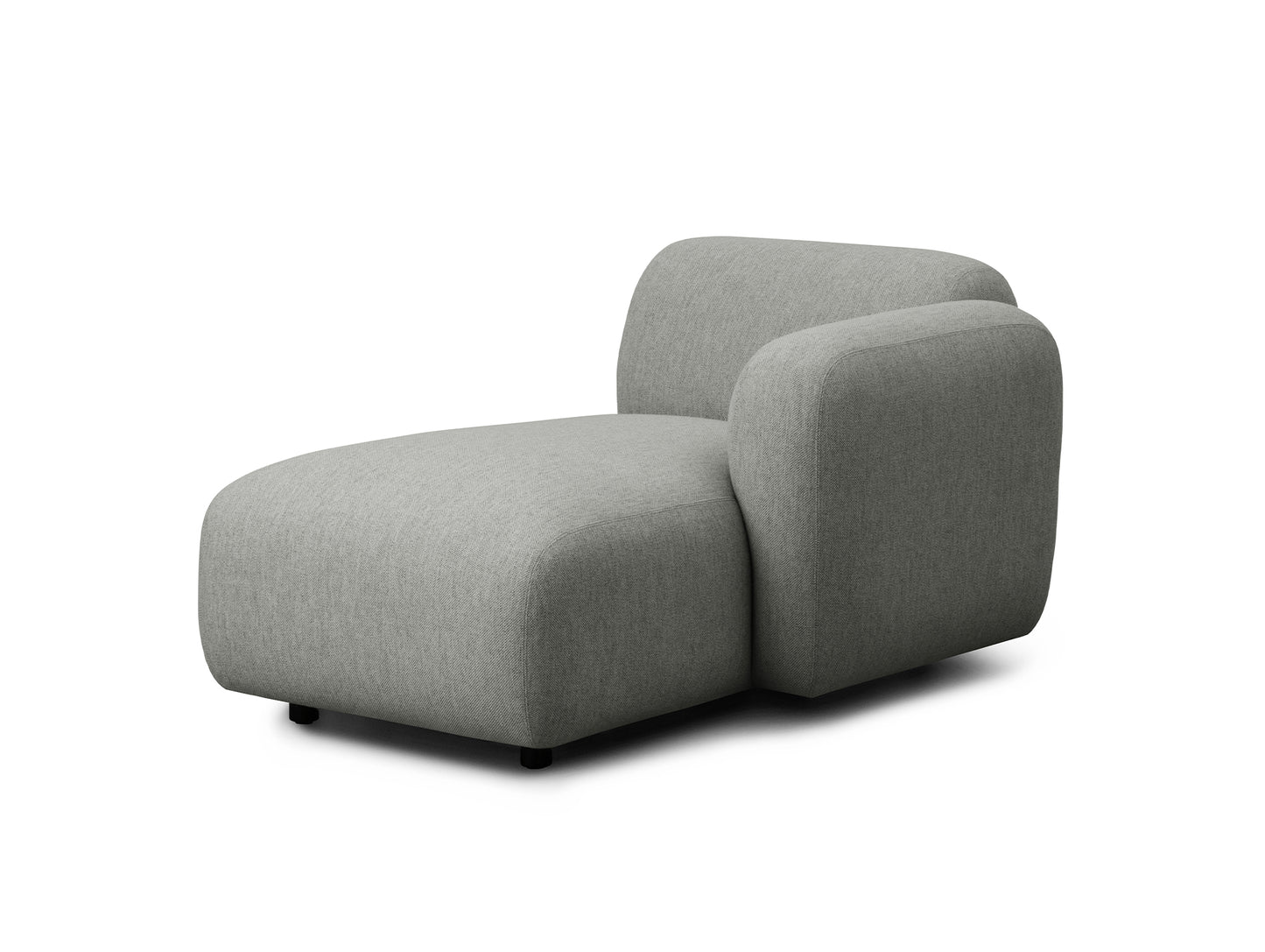 Swell Modular Sofa - Individual Modules by Normann Copenhagen - Right Chaise Longue Module 420 (Sitting Left)