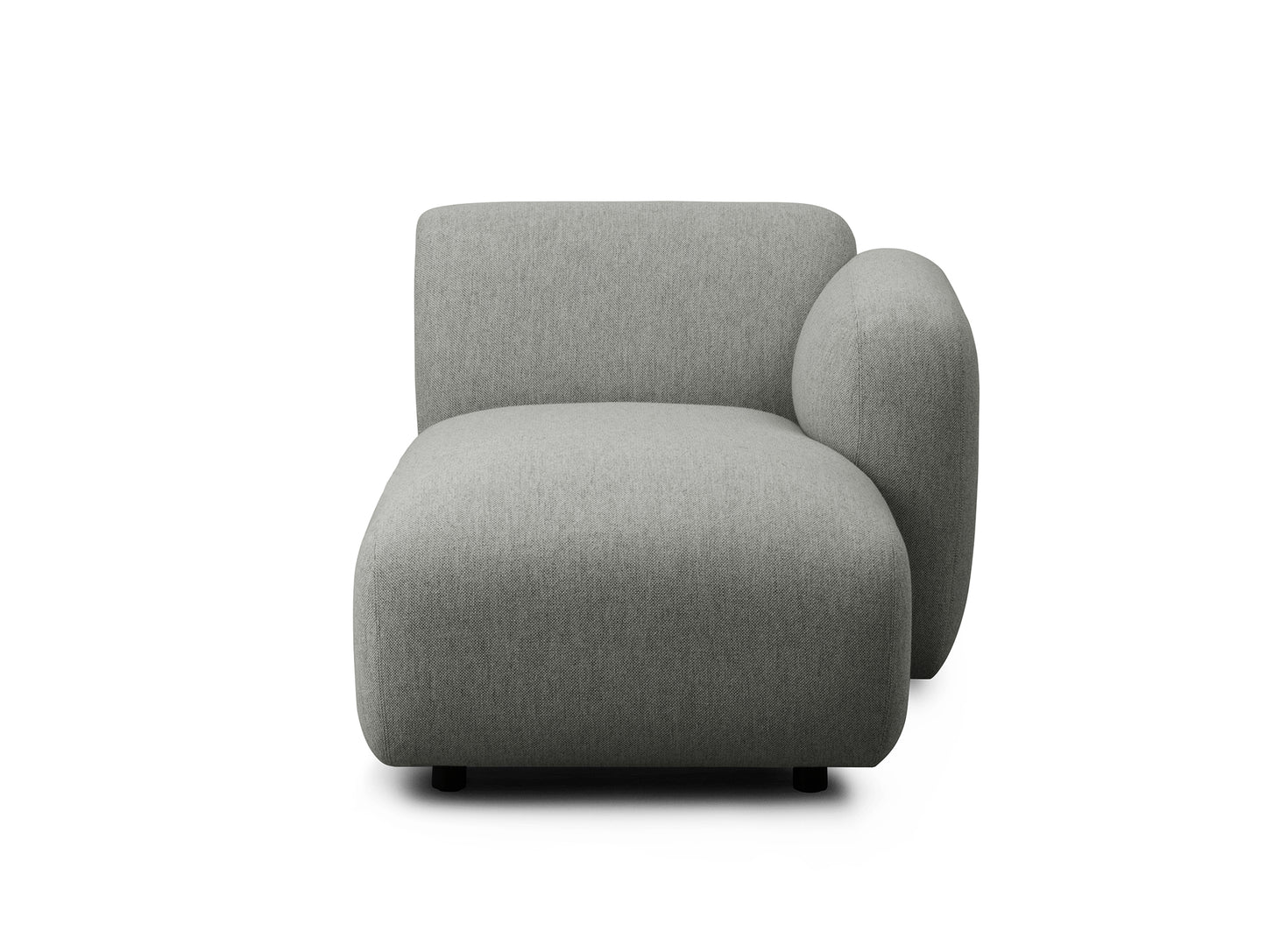 Swell Modular Sofa - Individual Modules by Normann Copenhagen - Right Chaise Longue Module 420 (Sitting Left)