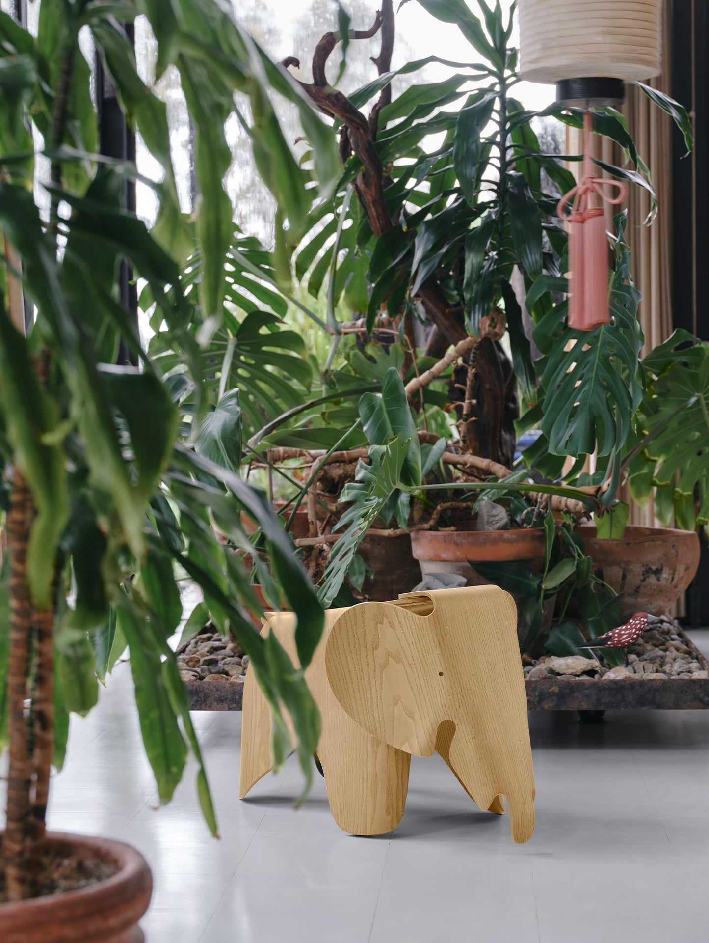 Eames Elephant by Vitra - Chestnut