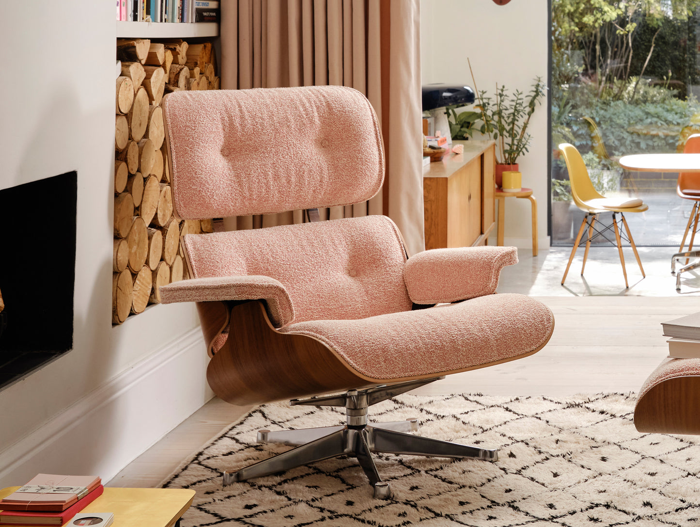 Eames Lounge Chair - Nubia Fabric by Vitra