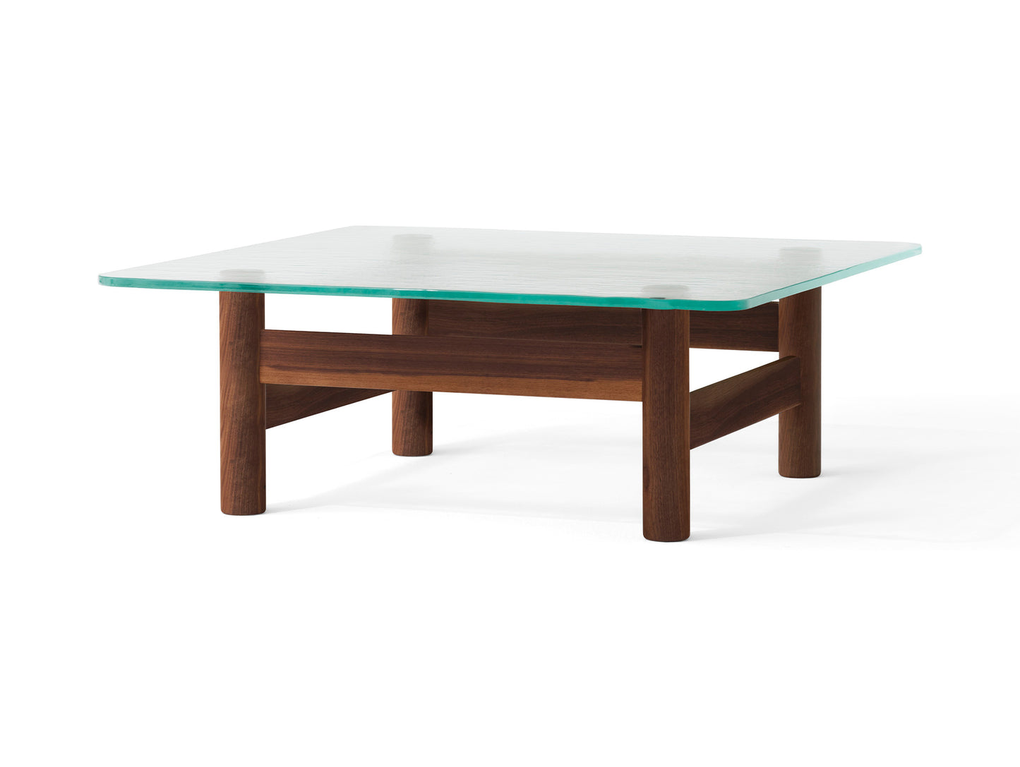 Brasilia Lounge Table by Audo Copenhagen - Walnut