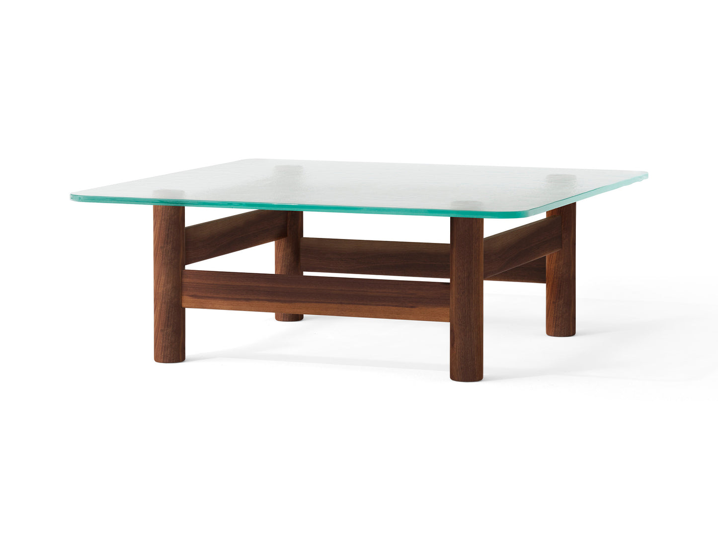 Brasilia Lounge Table by Audo Copenhagen - Walnut